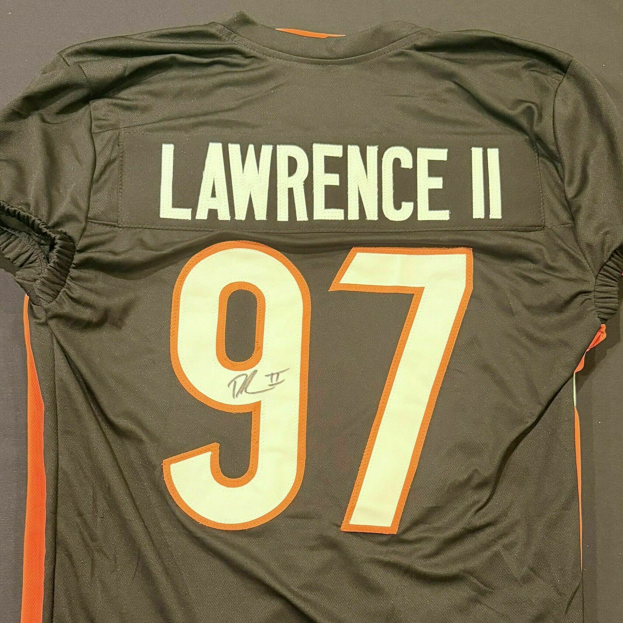 Dexter Lawrence Signed Black Custom Jersey