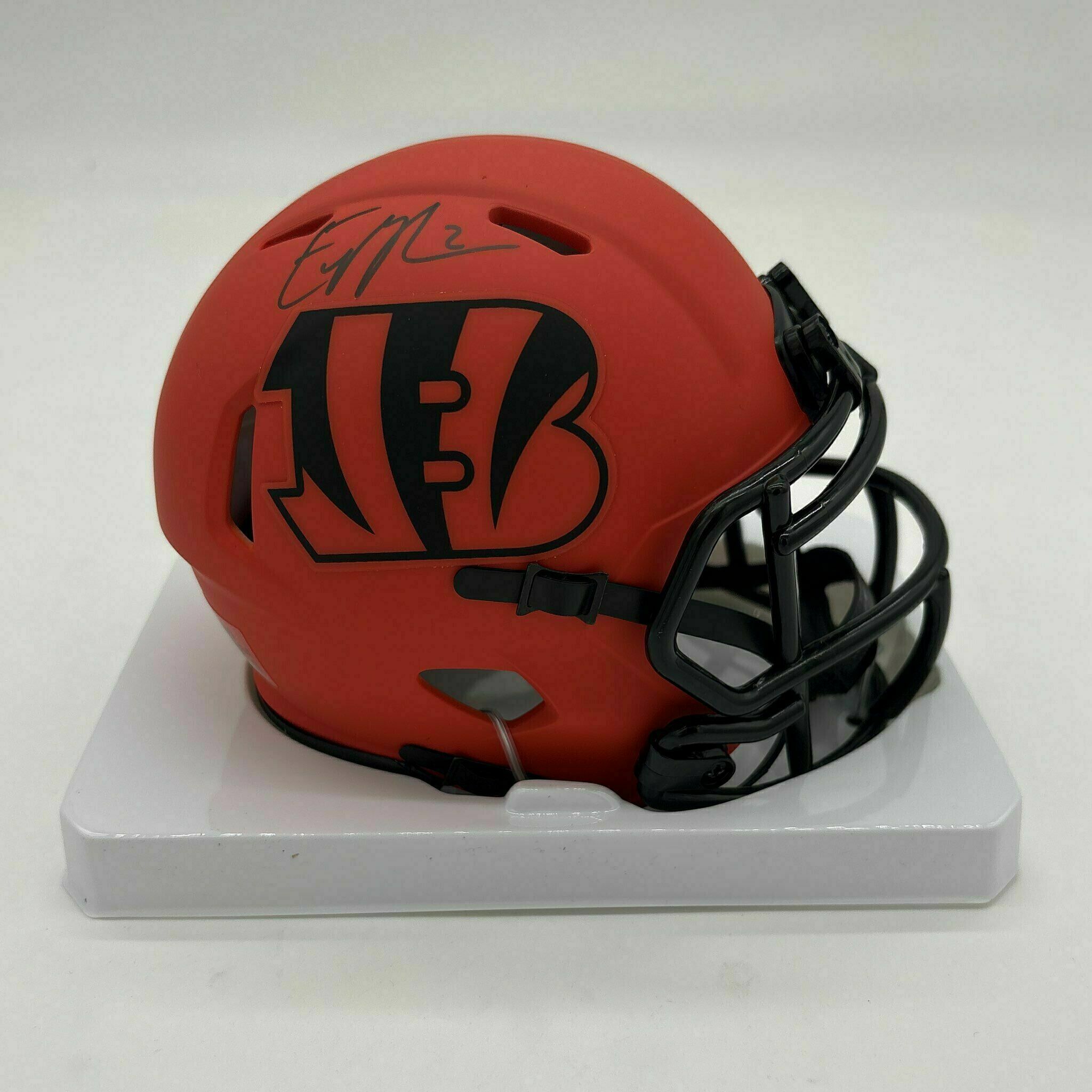 Evan McPherson Signed Rave Mini Helmet