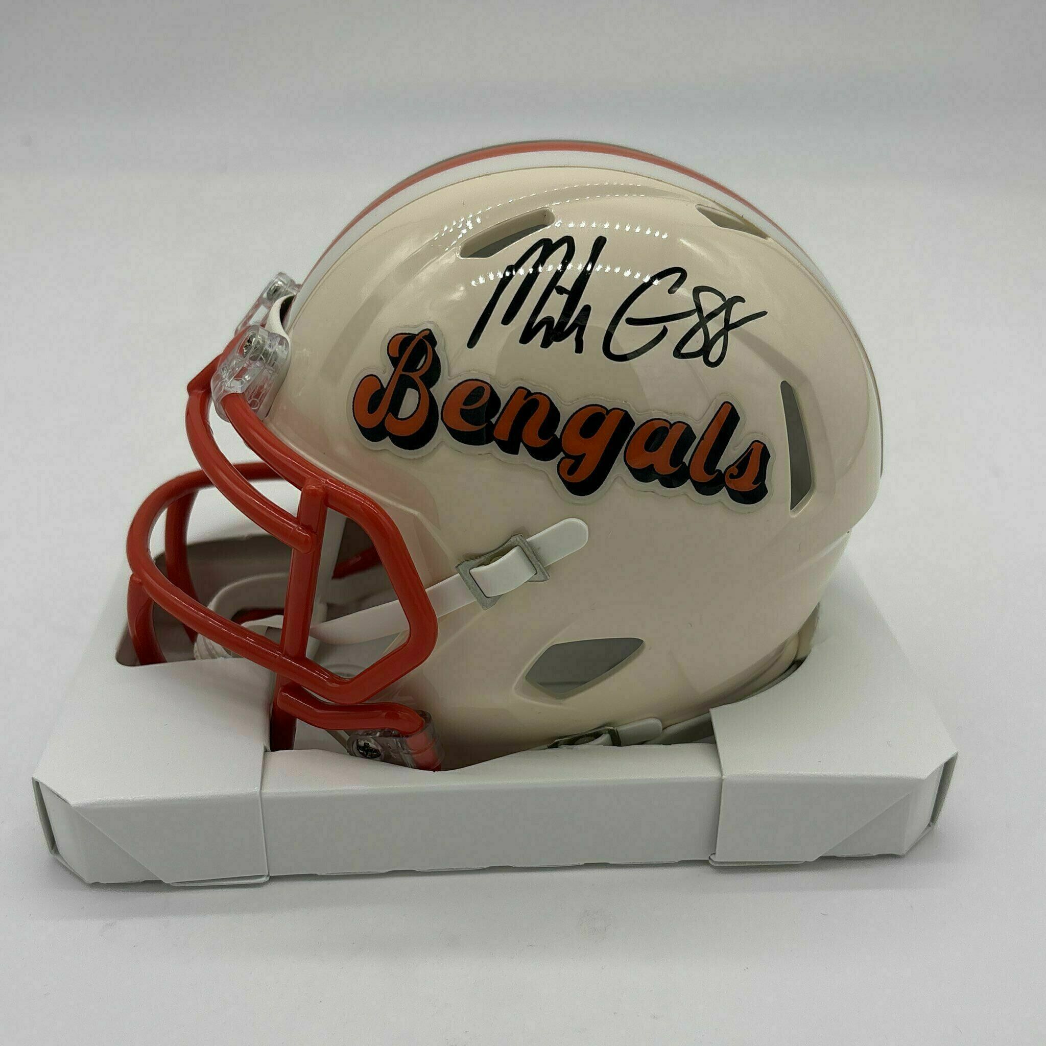 Mike Gesicki Signed Retro Mini Helmet