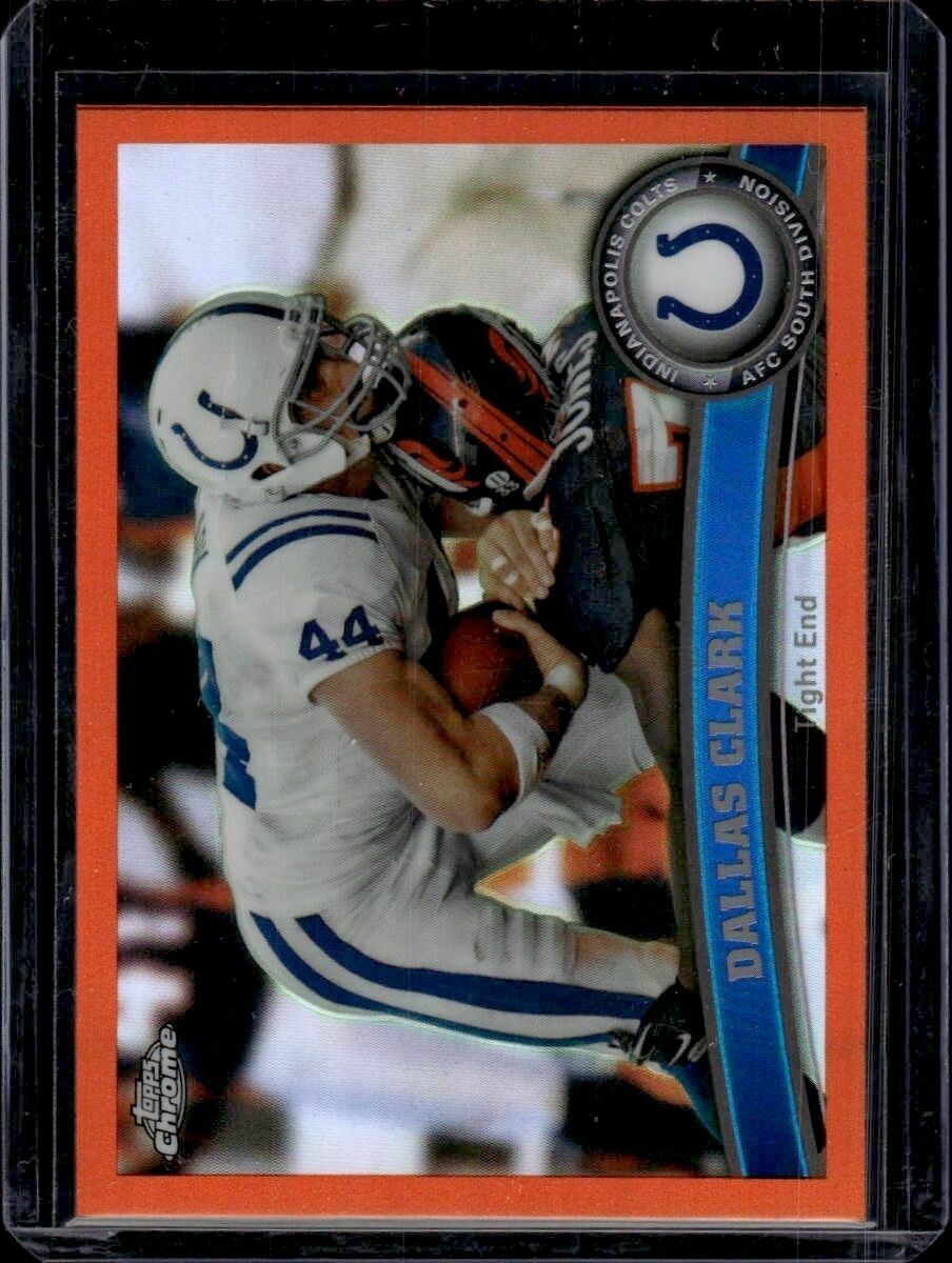 2011 Topps Dallas Clark Orange Refractor Trading Card