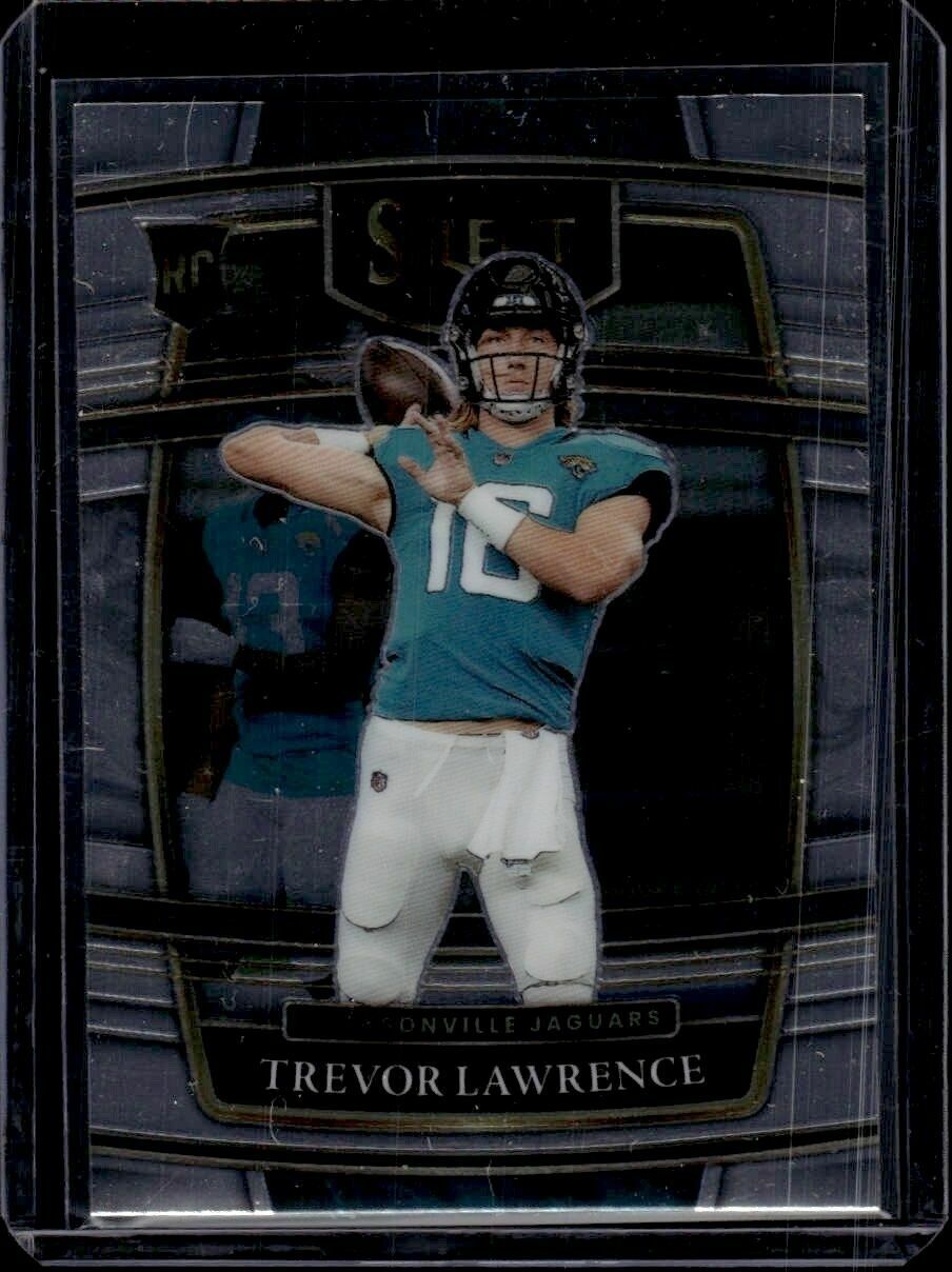 2021 Panini Select Trevor Lawrence Concourse Level Rookie Trading Card