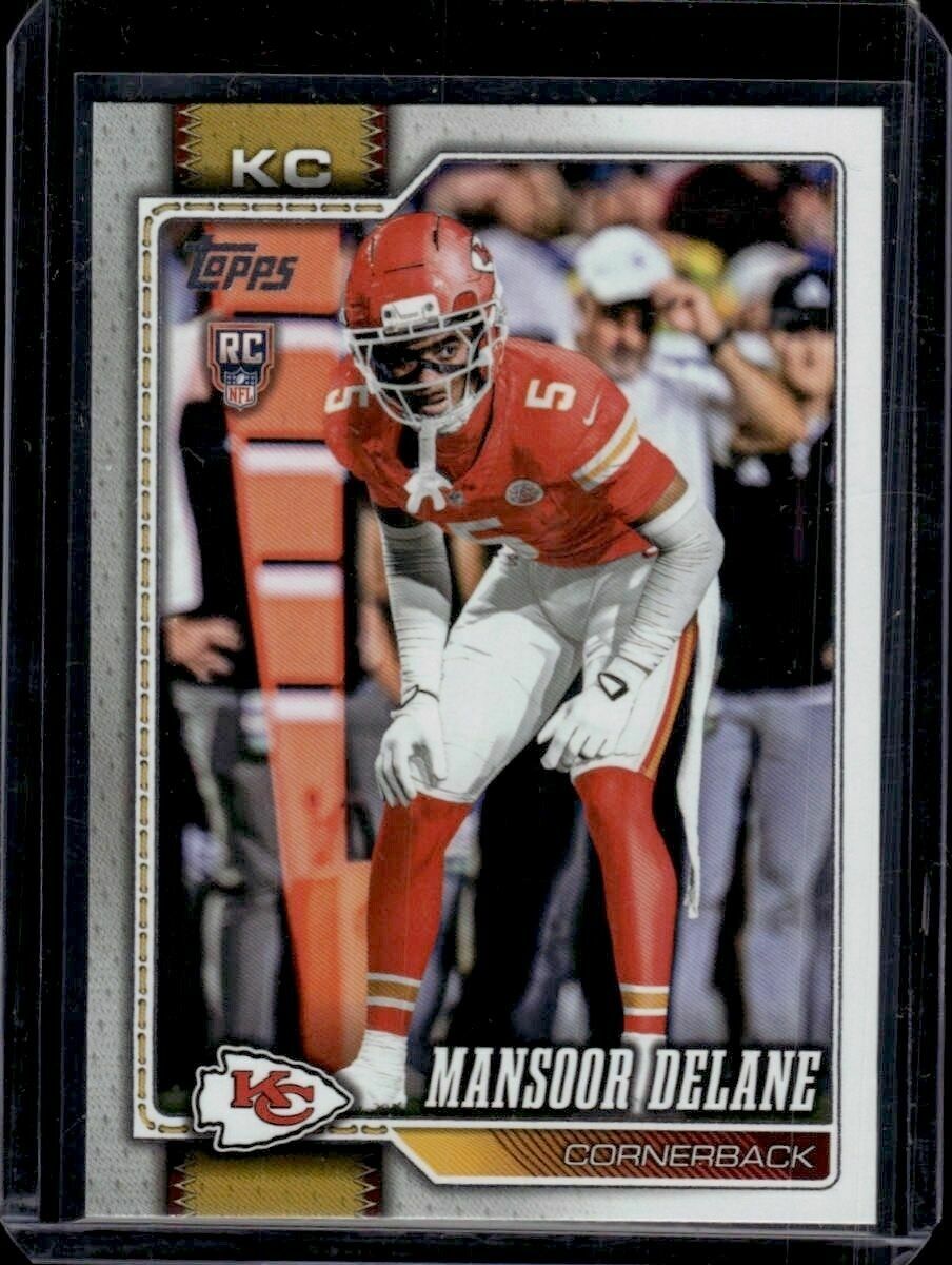 2026 Topps Flagship Mansoor Delane Rookie Trading Card