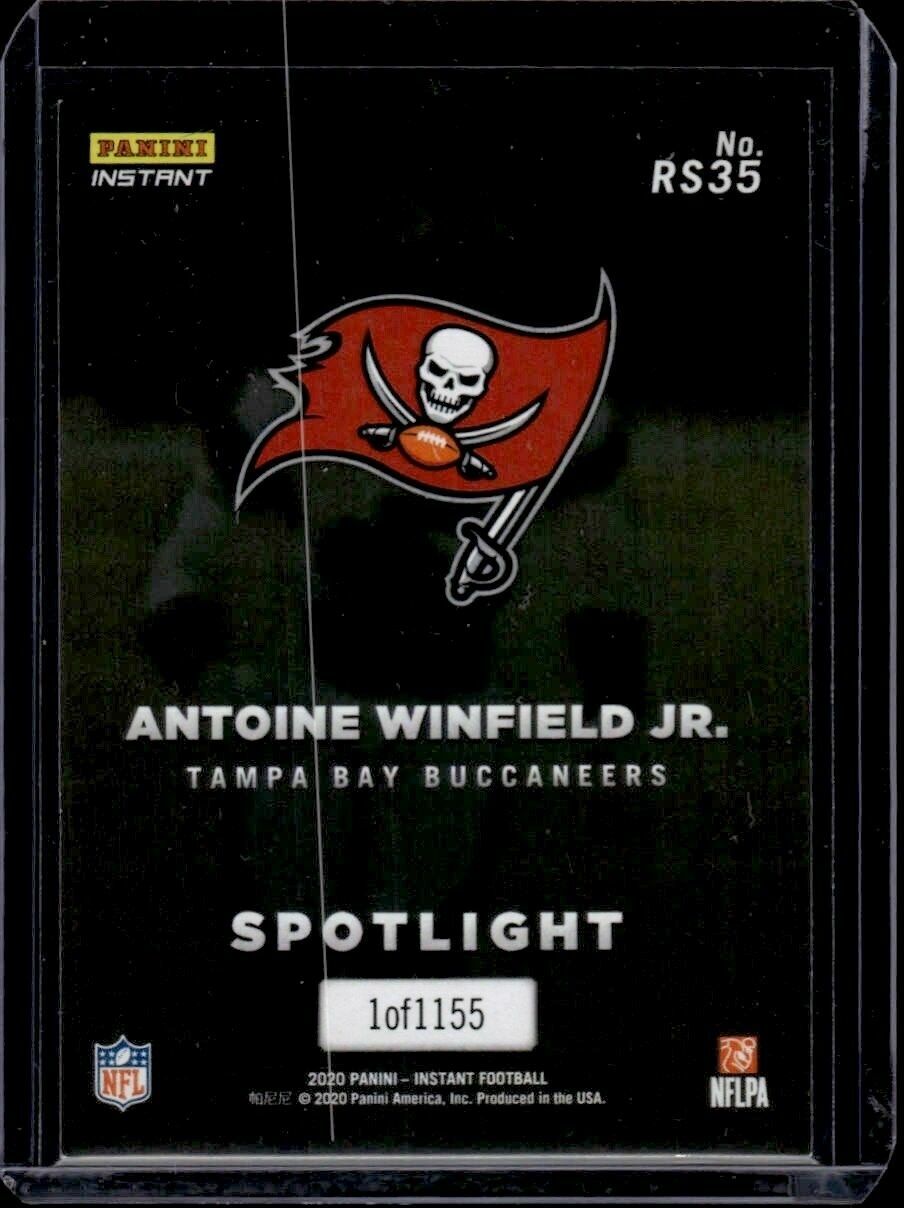 2020 Panini Instant Rookie Spotlight Antoine Winfield Jr. Rookie Trading Card