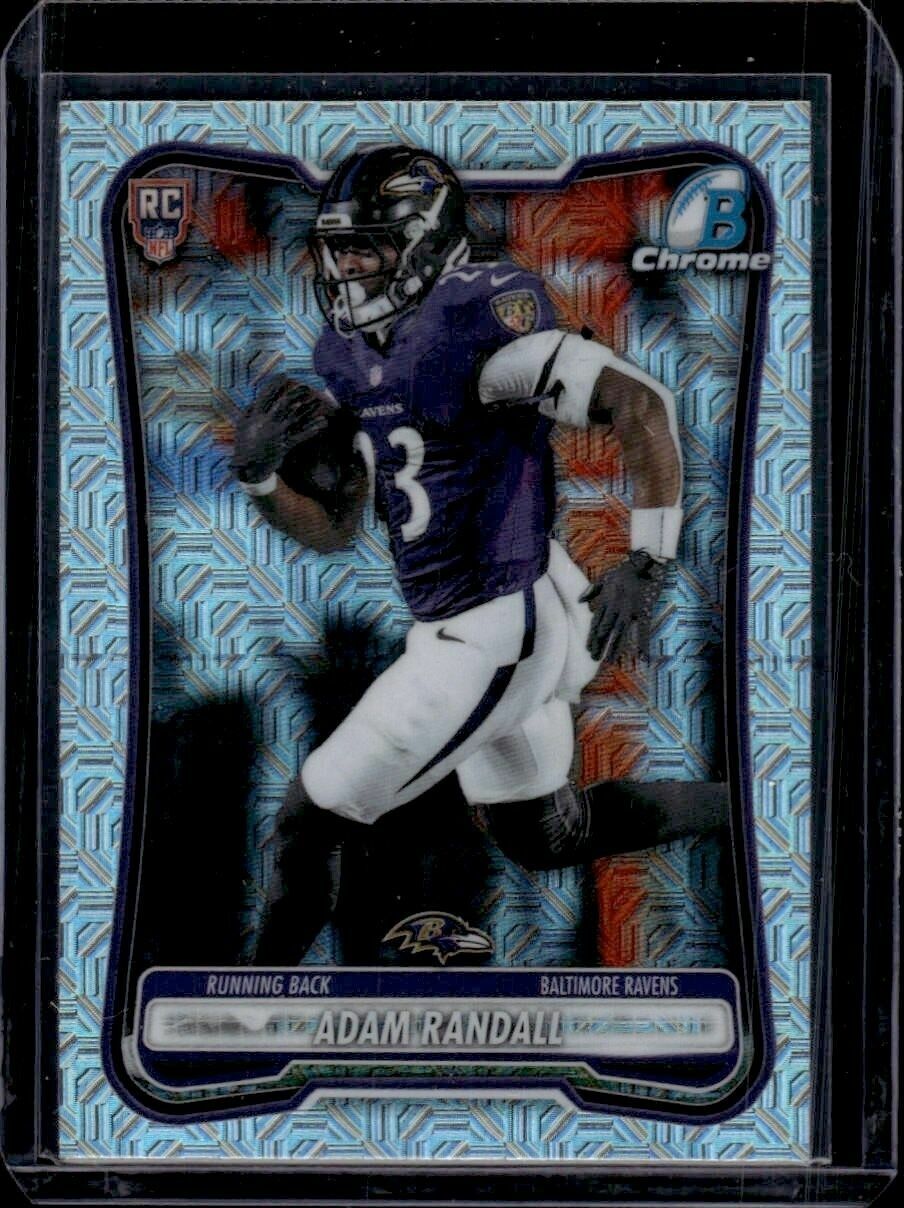 2026 Bowman Adam Randall Chrome Mojo Refractor Rookie Trading Card
