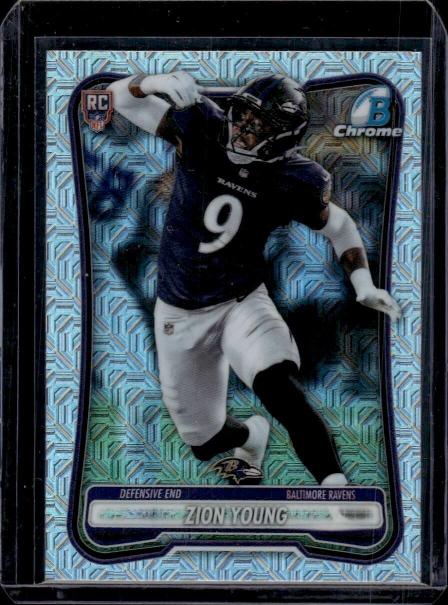 2026 Bowman Zion Young Chrome Mojo Refractor Rookie Trading Card