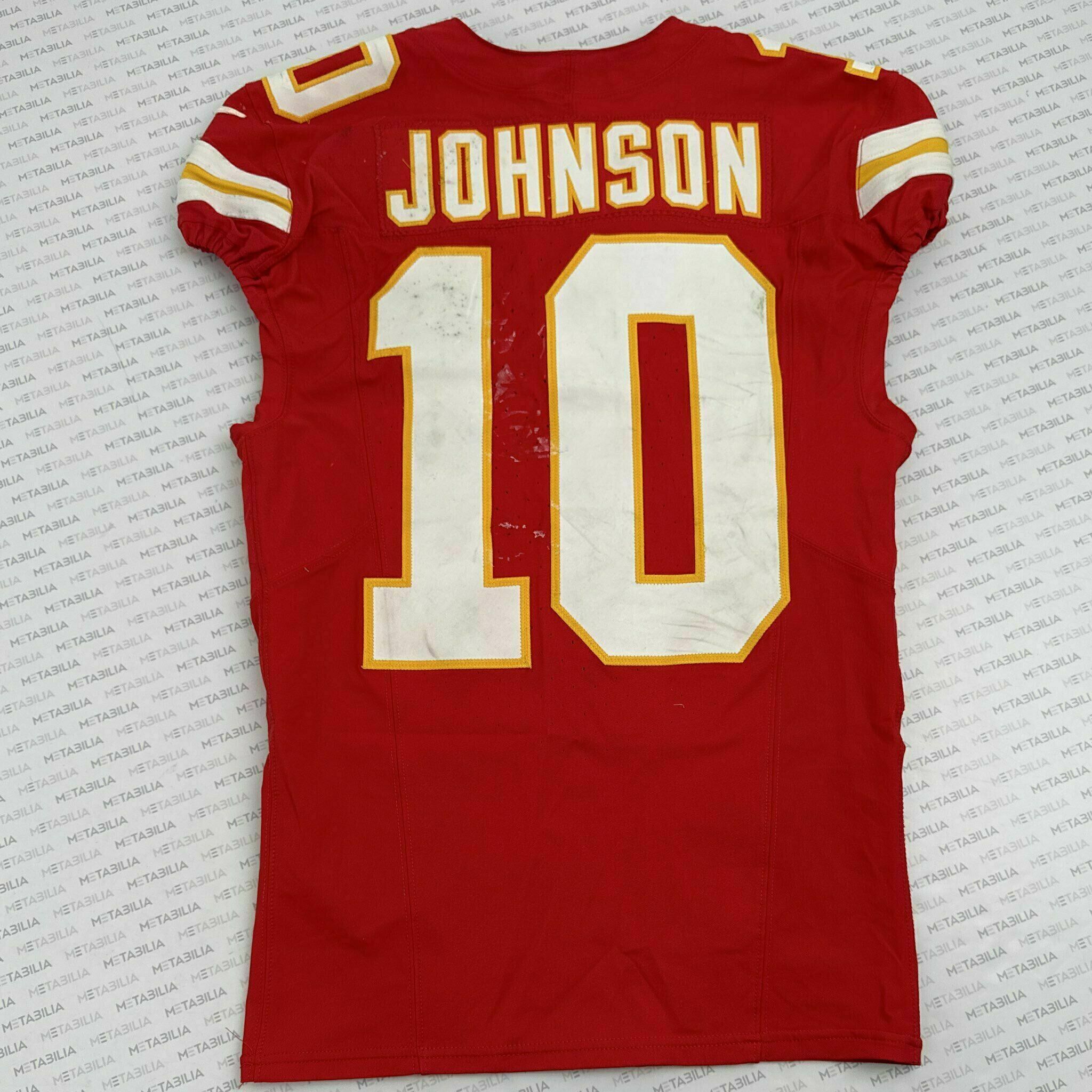#10 JOHNSON Game-Worn Jersey vs Miami