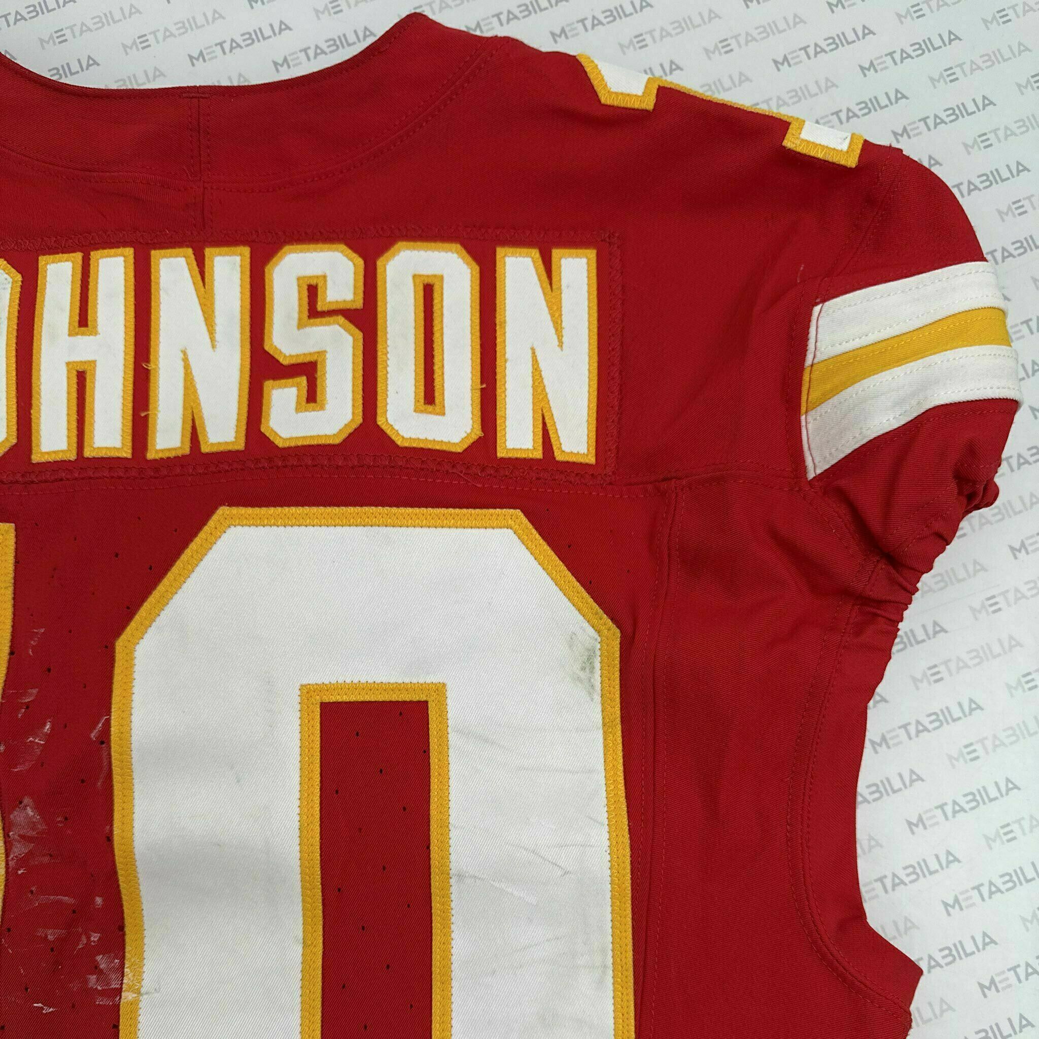 #10 JOHNSON Game-Worn Jersey vs Miami