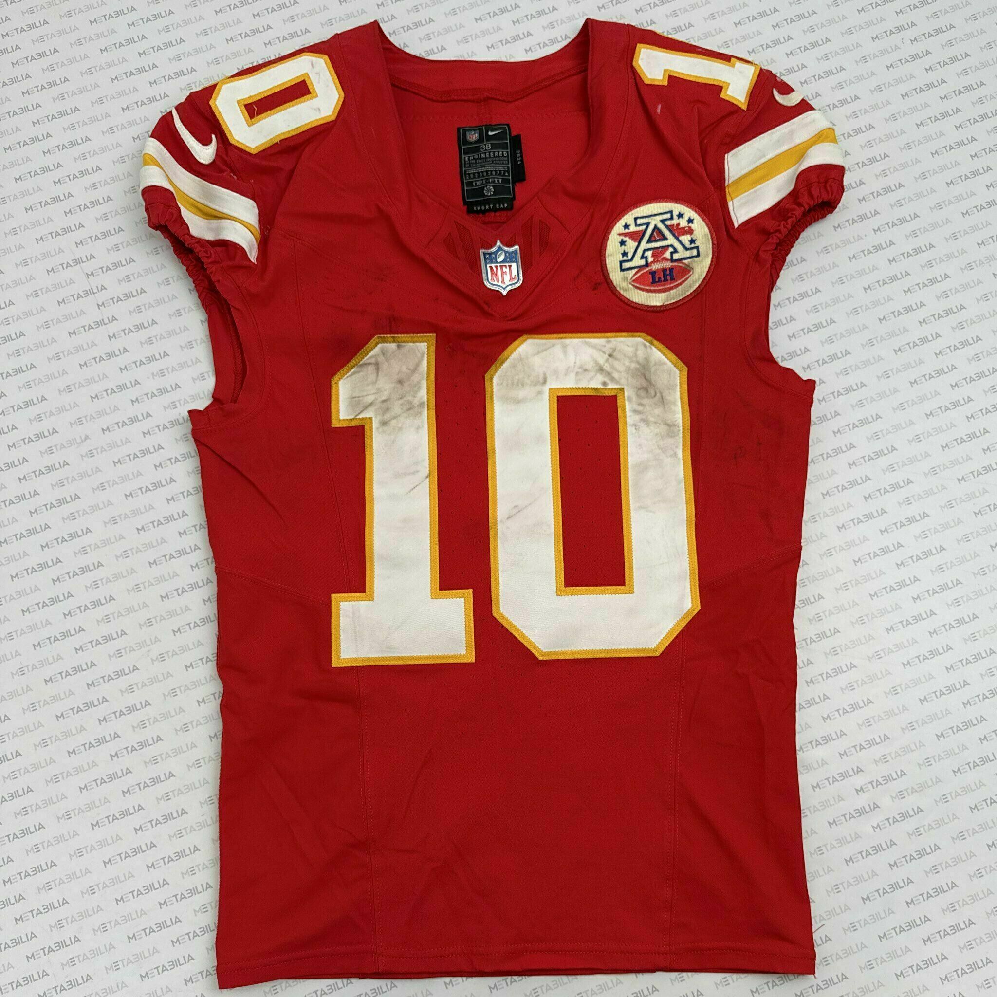 #10 JOHNSON Game-Worn Jersey vs Miami