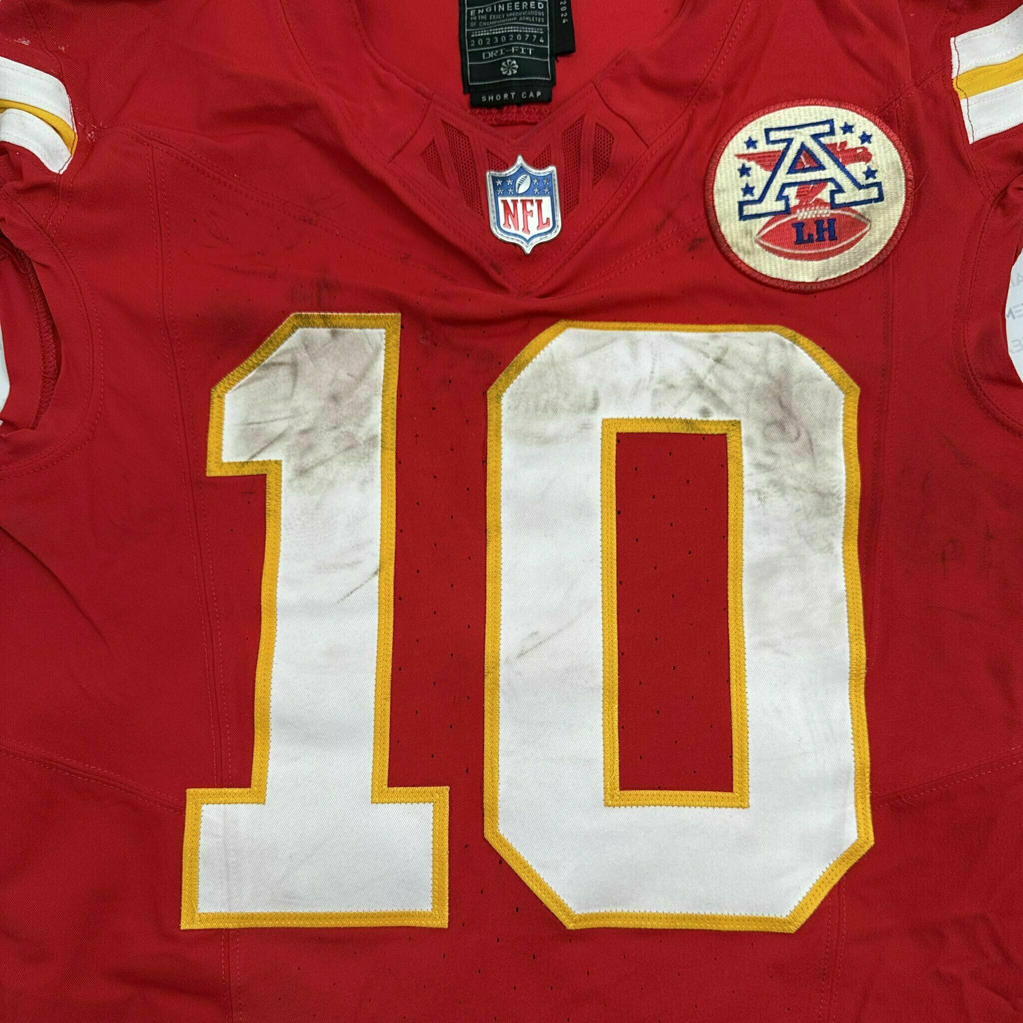 #10 JOHNSON Game-Worn Jersey vs Miami