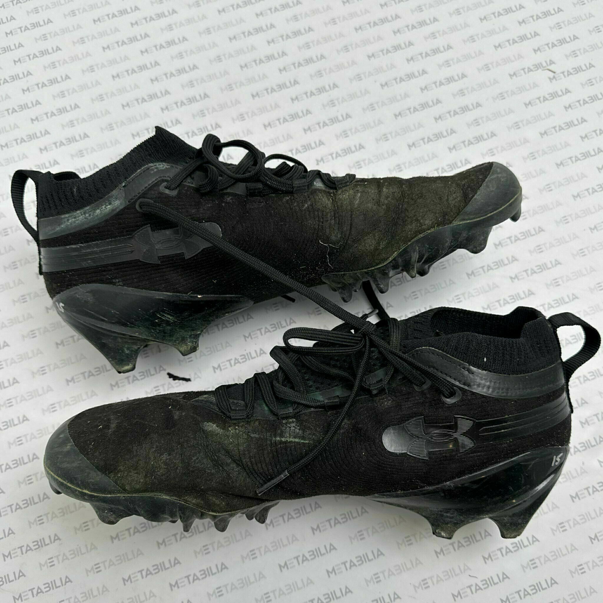 Ravens Player Game-Worn Cleats, US Size 11.5