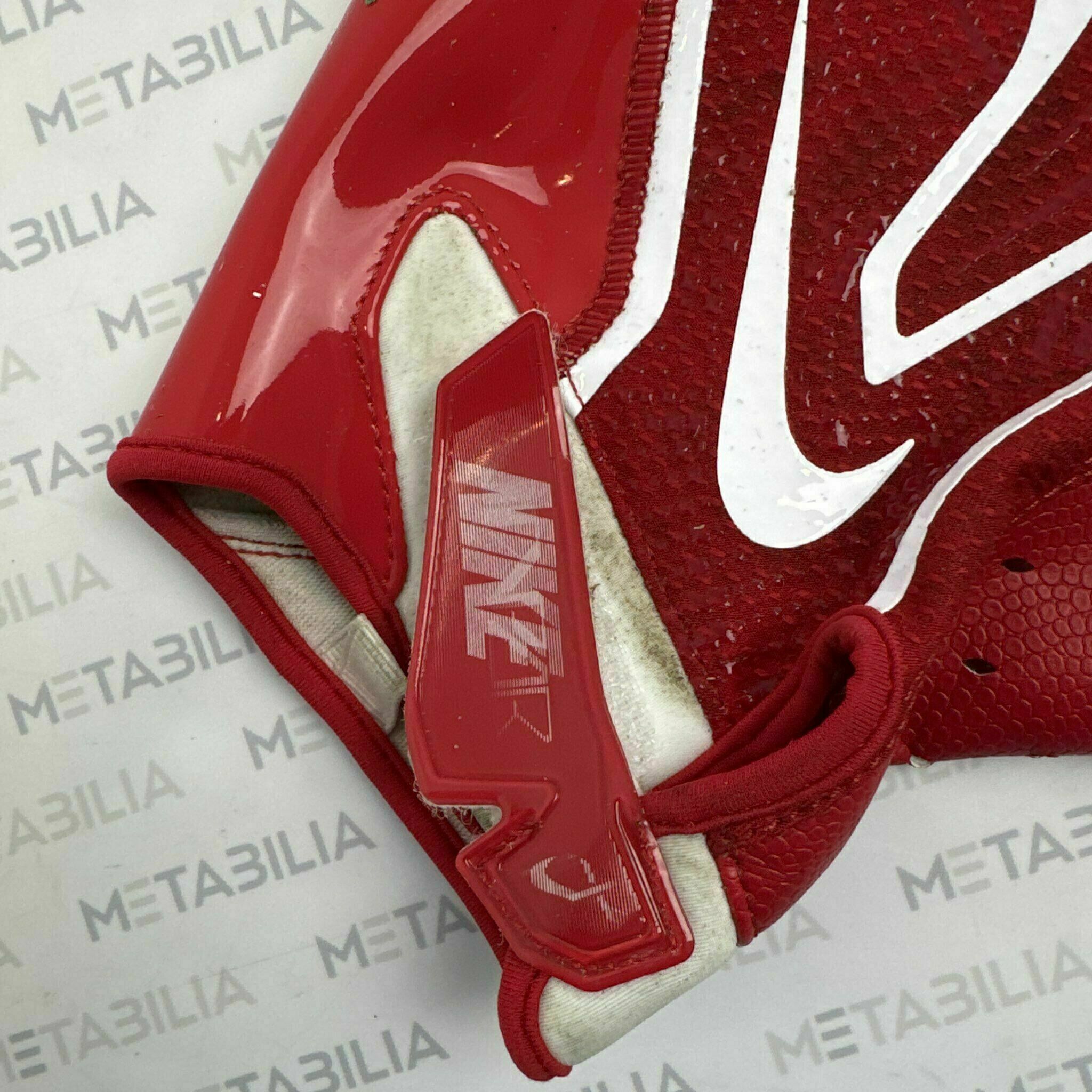 #52 Rozeboom Game-Worn Gloves vs GBP, red