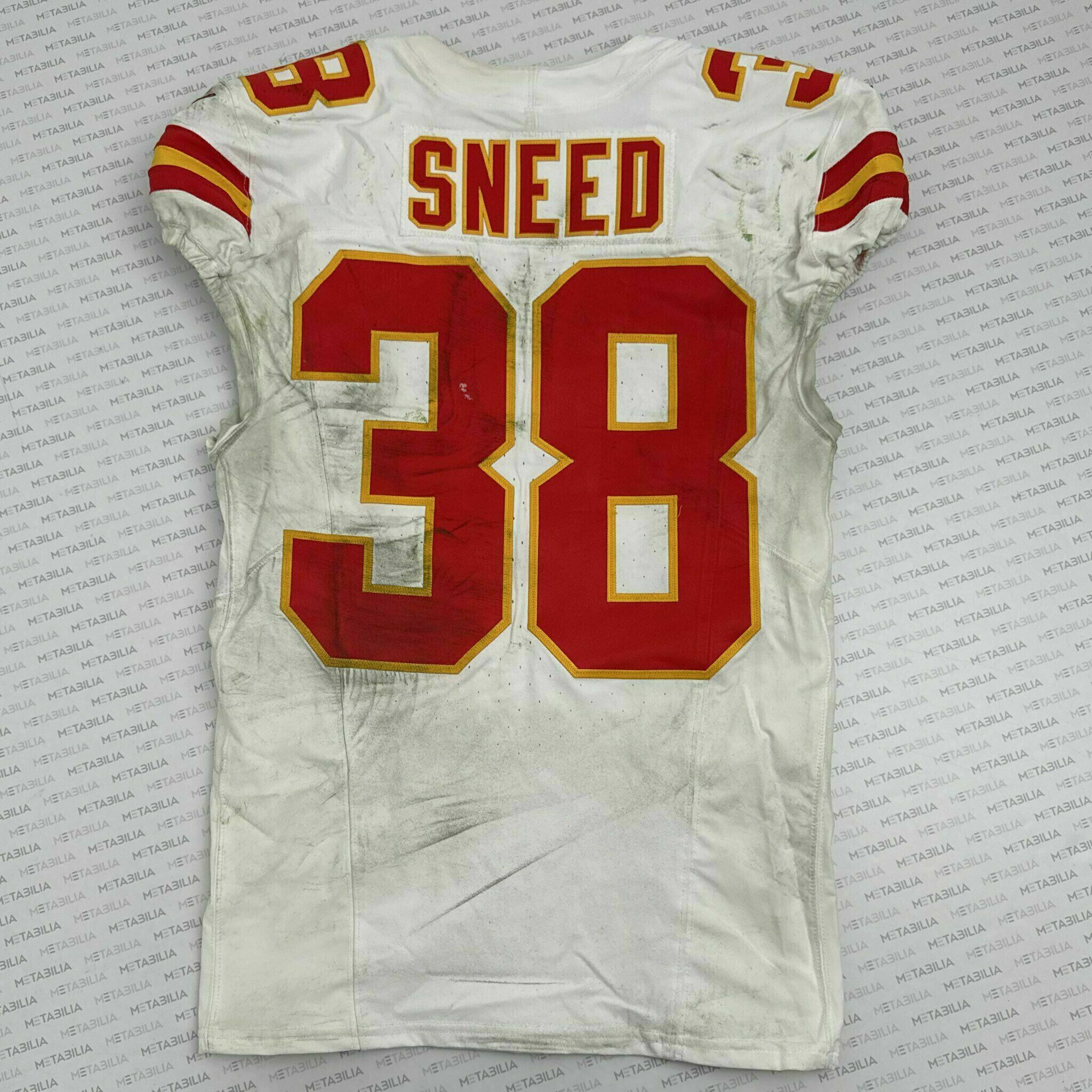 #38 SNEED Game-Worn Jersey vs LV