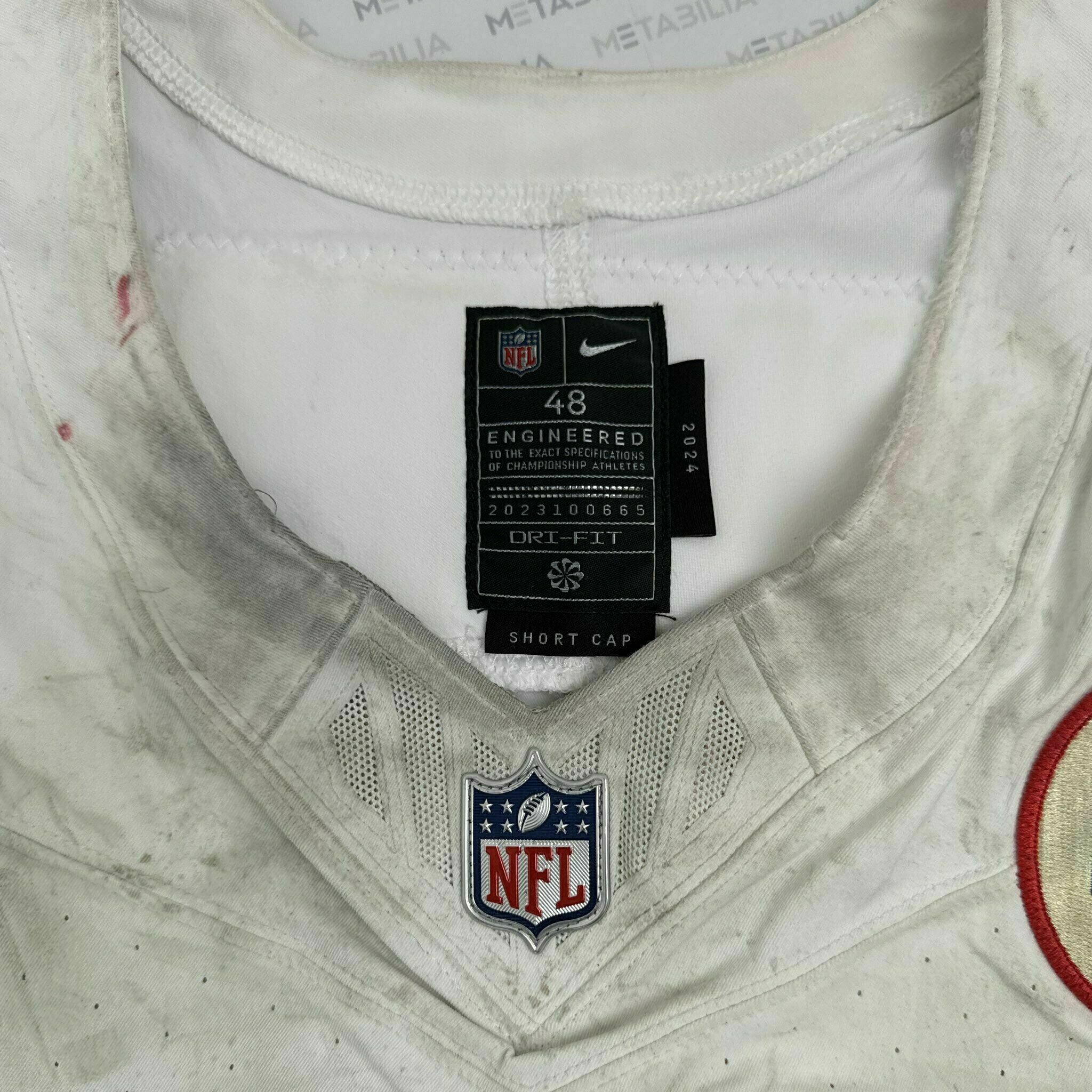 #65 SMITH Game-Worn Jersey vs LV