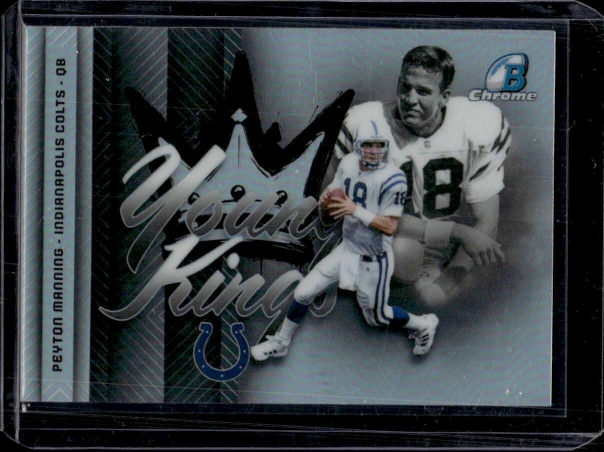 2026 Bowman Peyton Manning Young Kings Refractor Trading Card