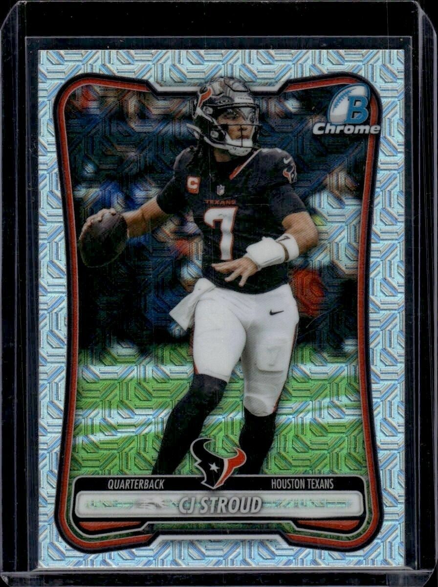 2026 Bowman CJ Stroud Chrome Mojo Refractor Trading Card