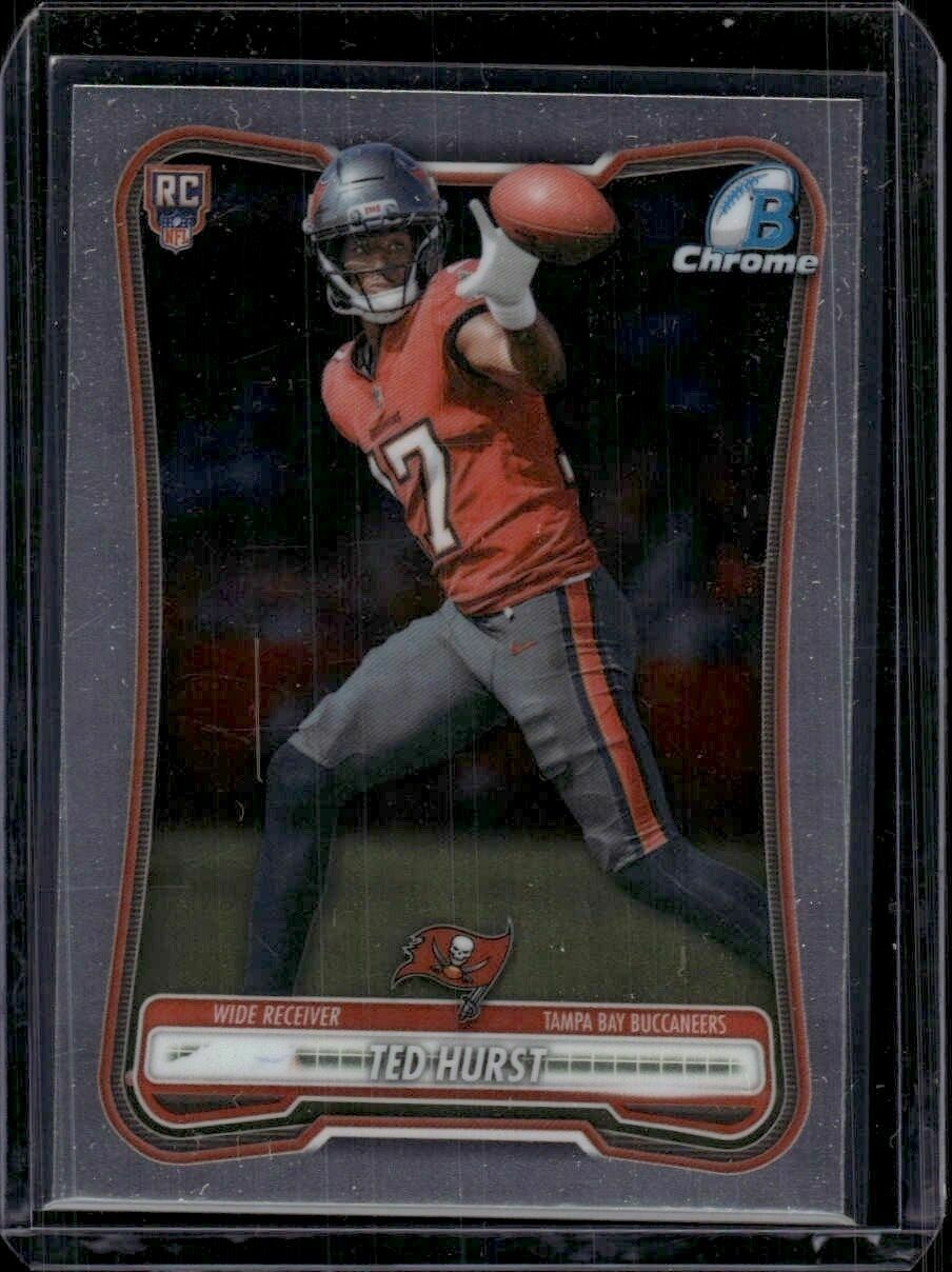 2026 Bowman Ted Hurst Chrome Rookie Trading Card