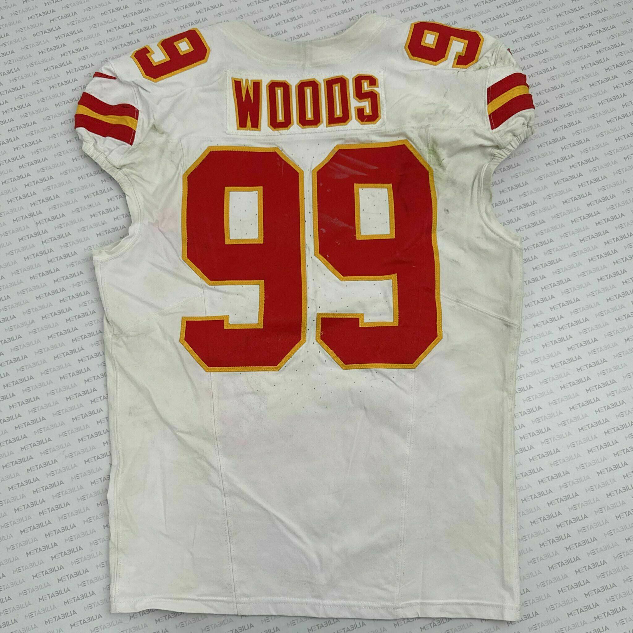 #99 WOODS Game-Worn Jersey vs LV