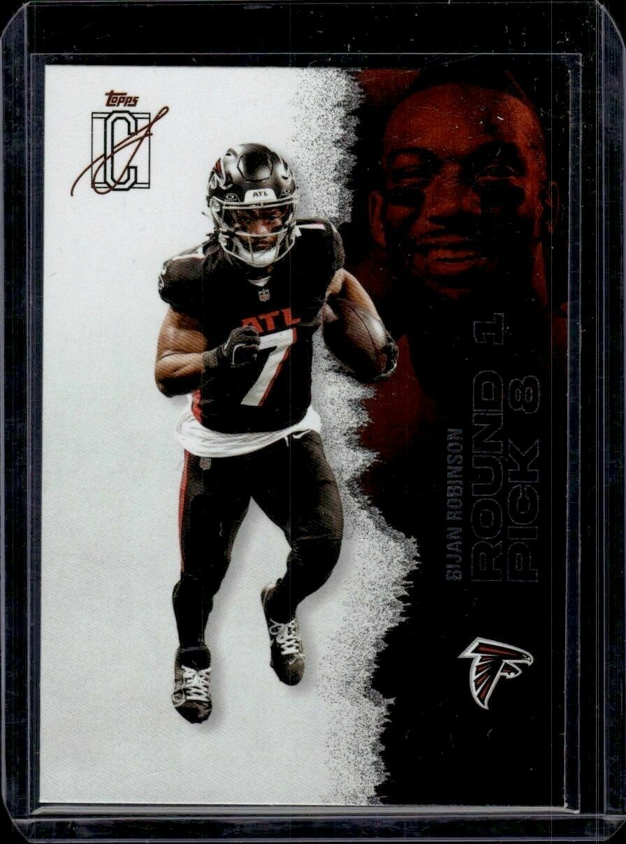 2025 Topps Signature Class Bijan Robinson Trading Card