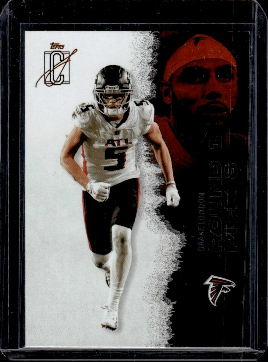2025 Topps Signature Class Drake London Trading Card