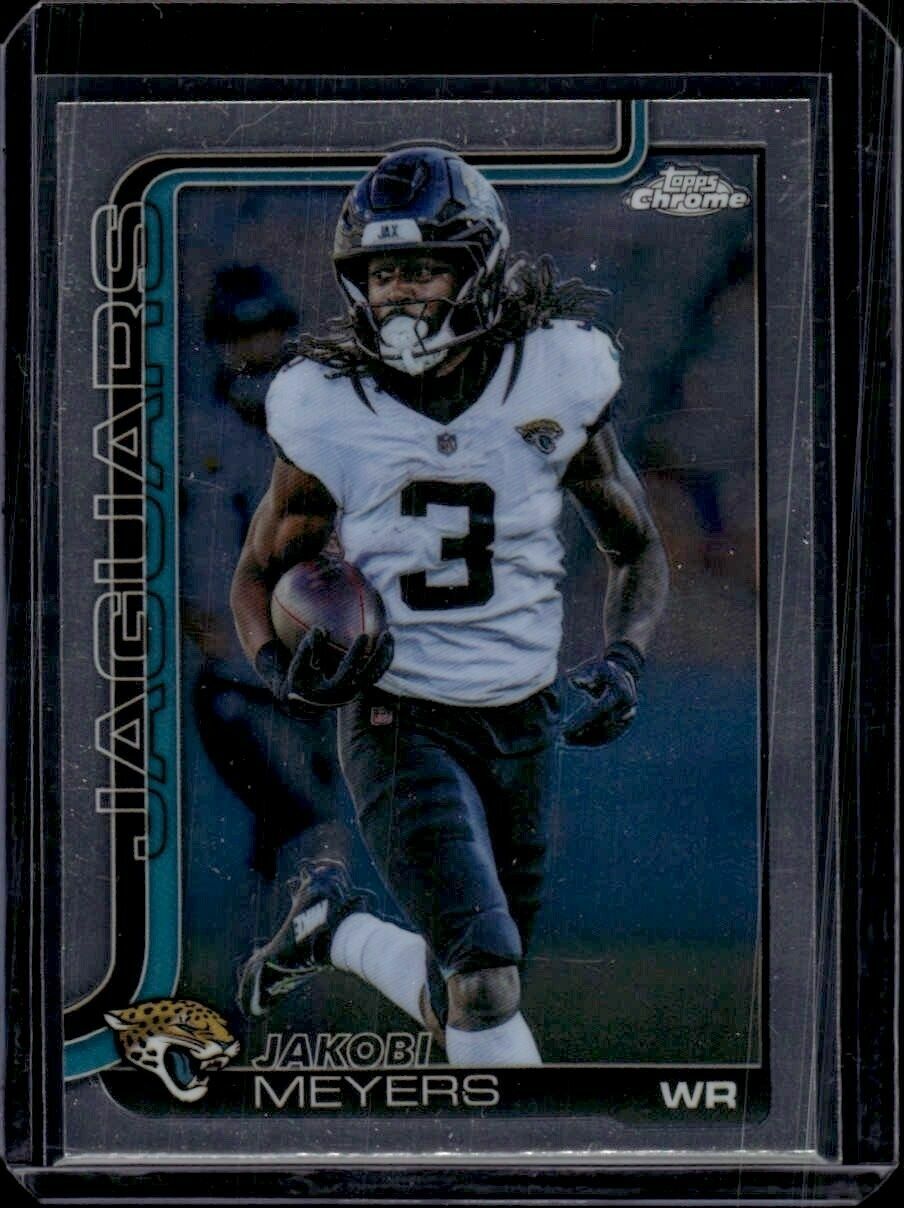 2025 Topps Chrome Jakobi Meyers Trading Card