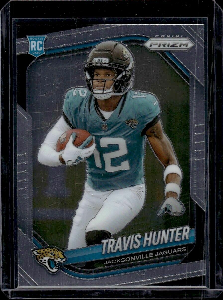 2025 Panini Prizm Travis Hunter Rookie Trading Card