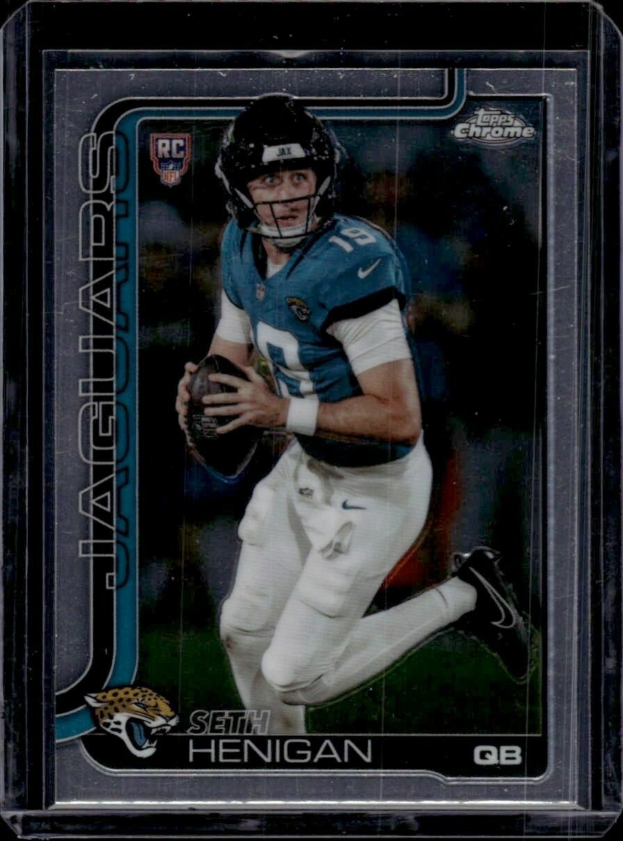 2025 Topps Chrome Seth Henigan Rookie Trading Card