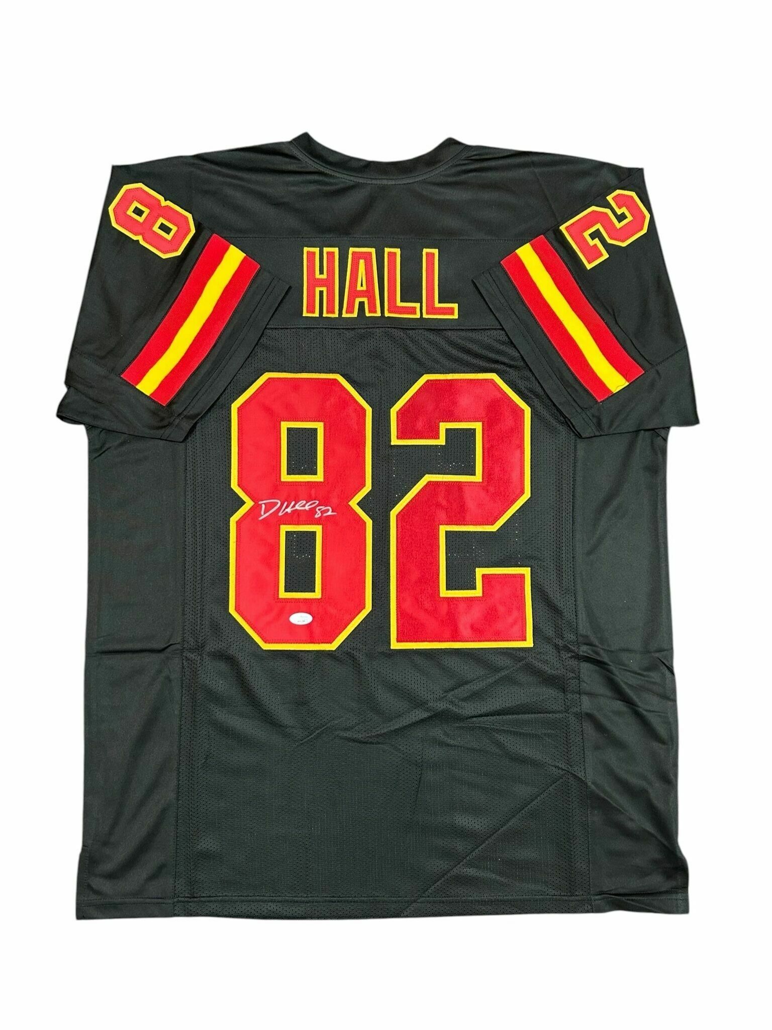 Dante Hall Kansas City Chiefs Autographed Black Jersey - JSA Authentic