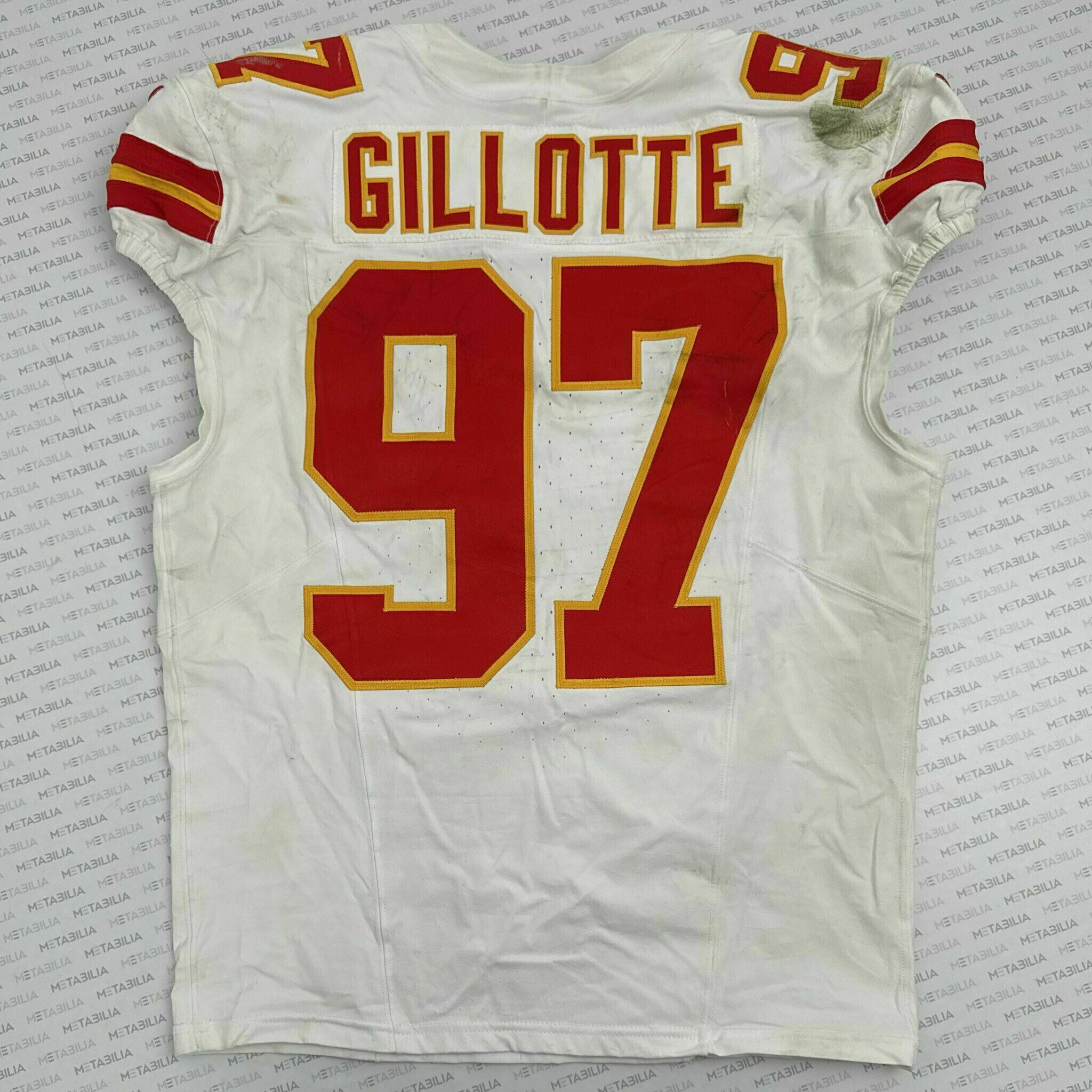 #97 GILLOTTE Game-Worn Jersey vs LV