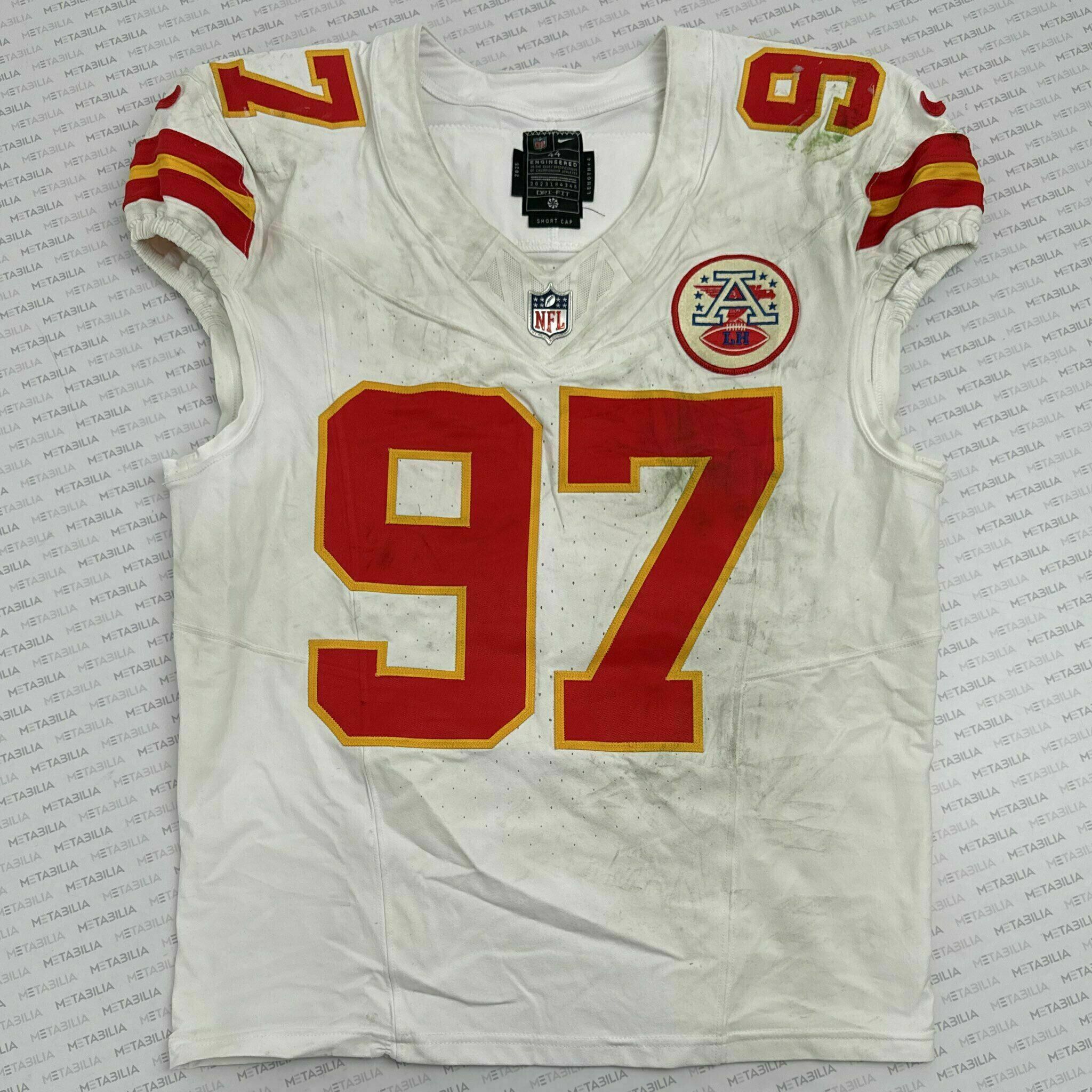 #97 GILLOTTE Game-Worn Jersey vs LV