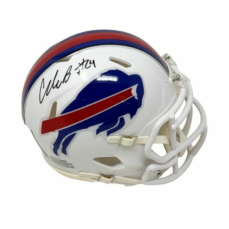 Cole Bishop Signed Buffalo Bills 2021 Speed Mini Helmet
