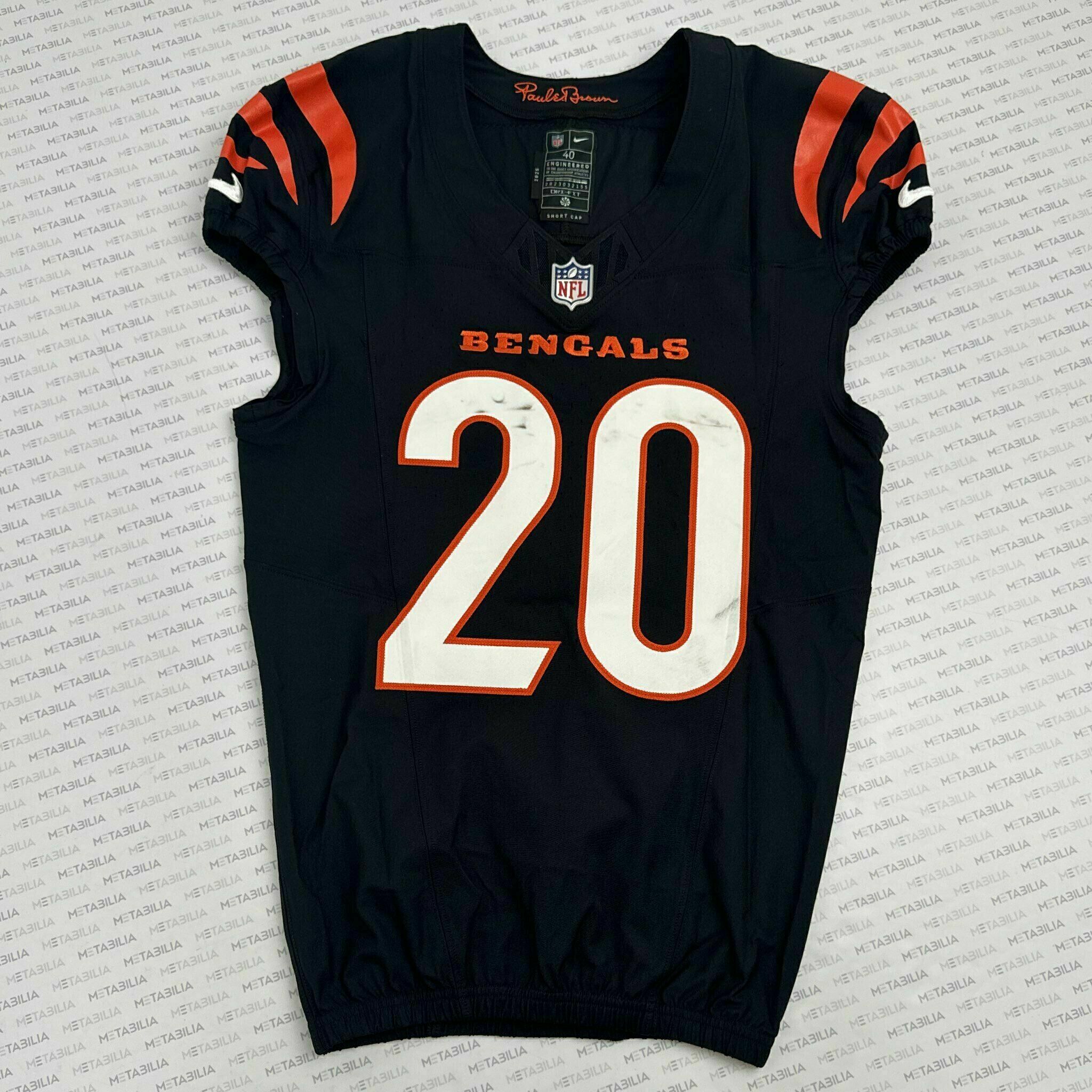 #20 Tacario Davis Game-Worn Jersey vs JAX