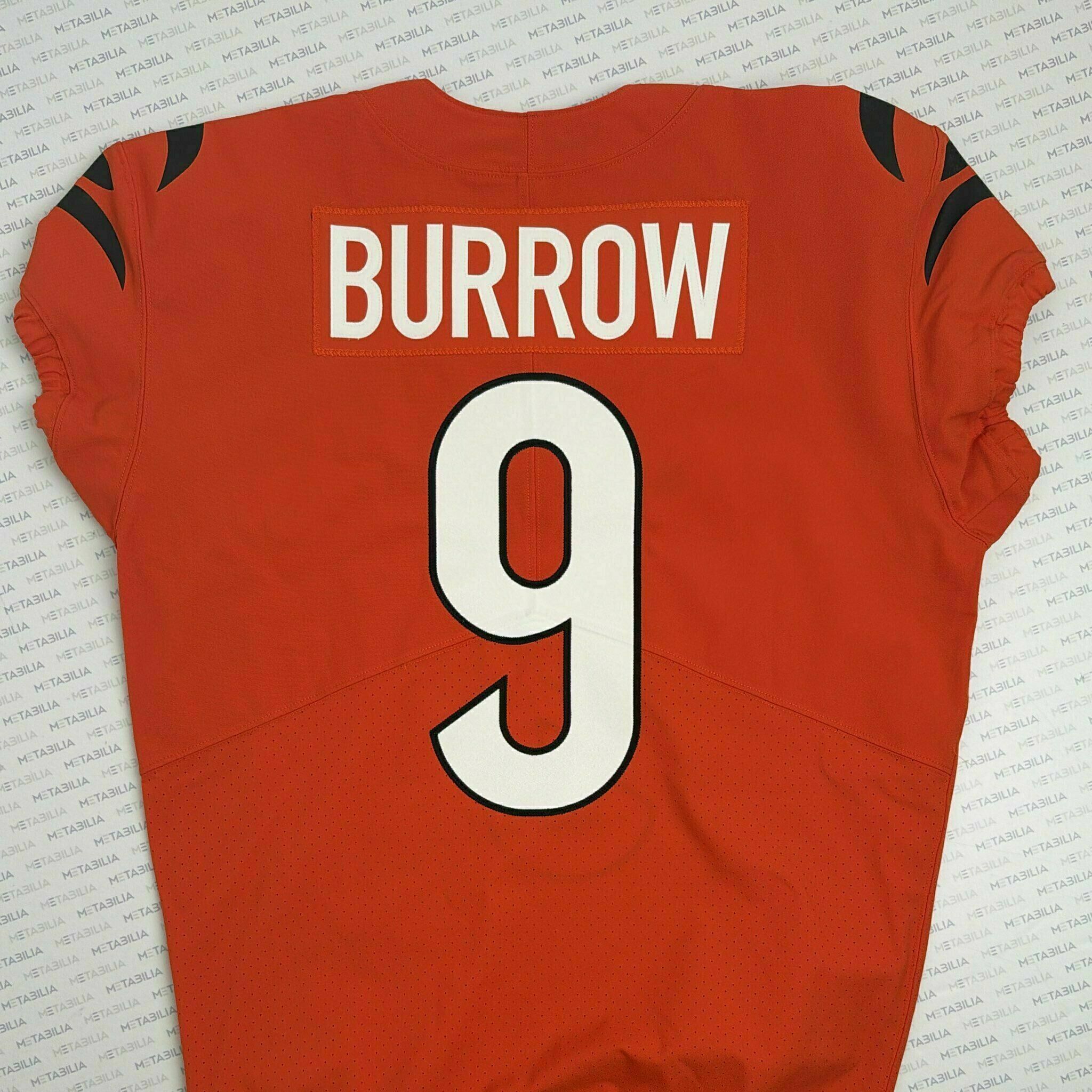 #9 Joe Burrow Team-Issued Jersey, orange