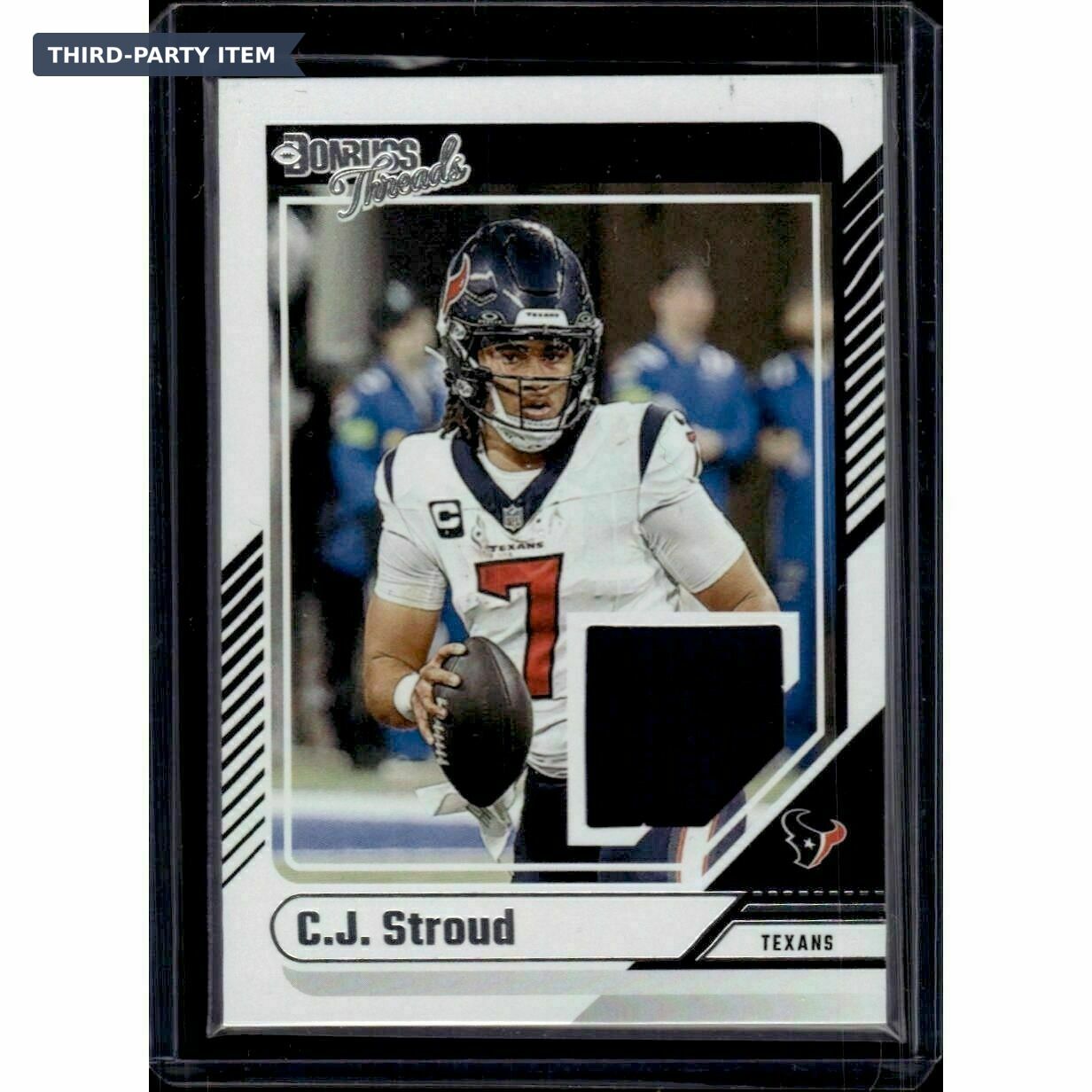2024 Donruss Optic C.J. Stroud Donruss Threads Jersey Patch Trading Card