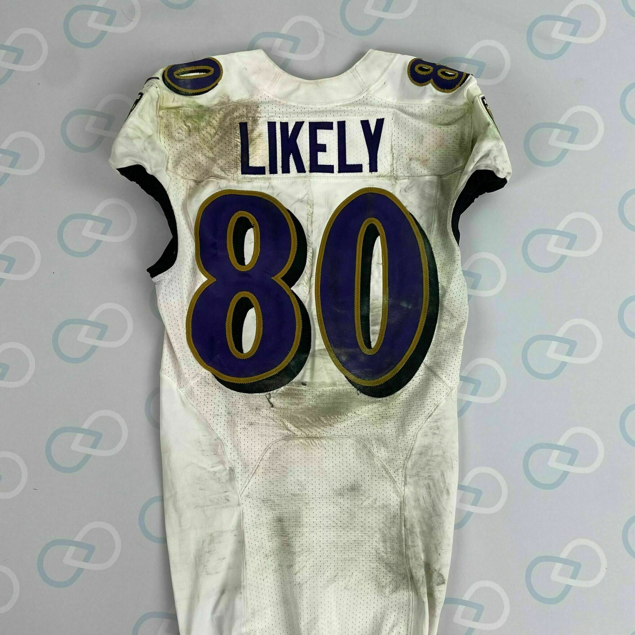 #80 Isaiah Likely Game-Worn Jersey vs Buccaneers