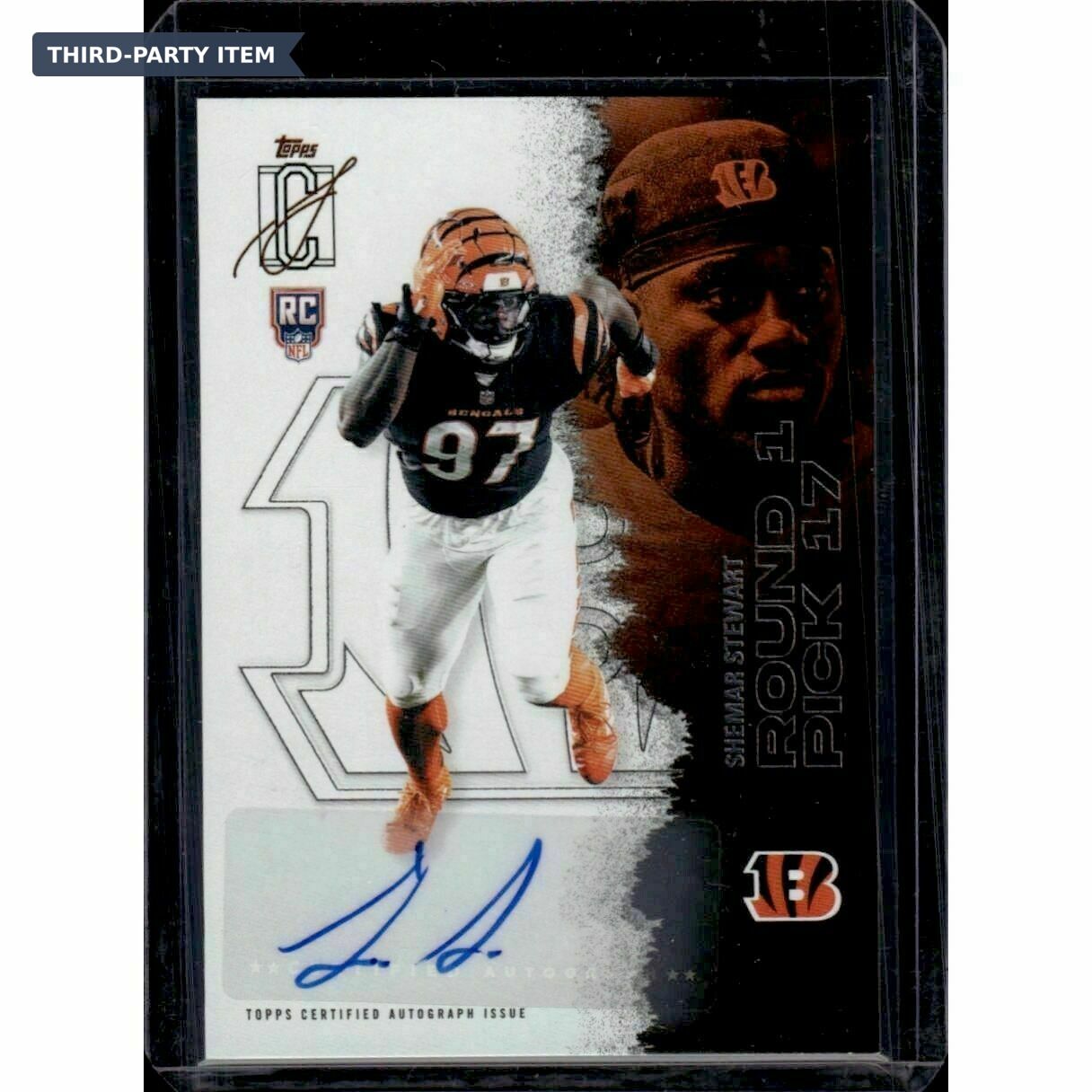 2025 Topps Signature Class Shemar Stewart Autograph Rookie Trading Card
