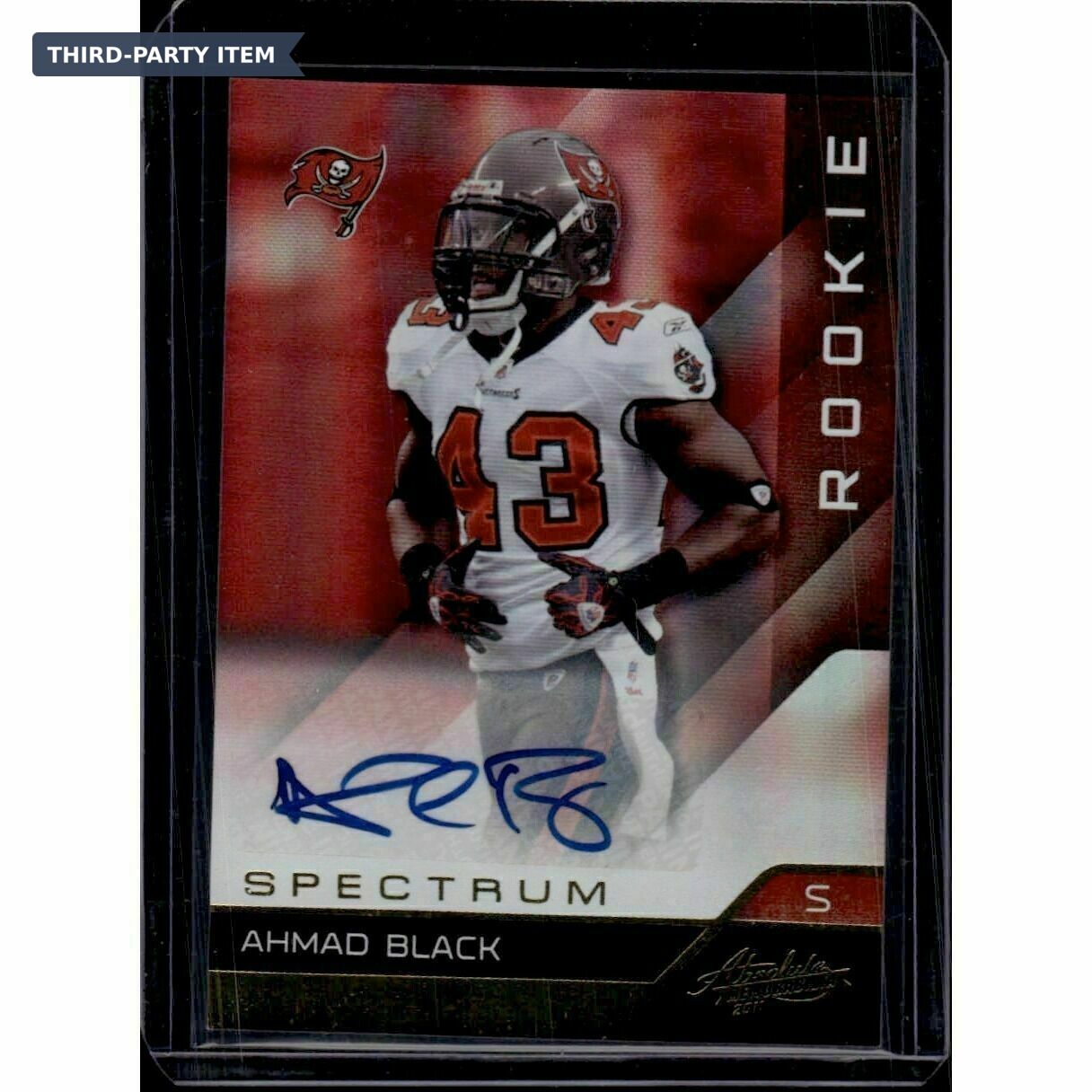 2011 Panini Absolute Ahmad Black Spectrum Gold Autographs /299 Rookie Trading Card