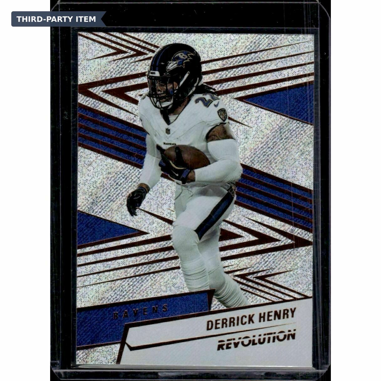 2025 Panini Revolution Derrick Henry Wave Prizm Trading Card