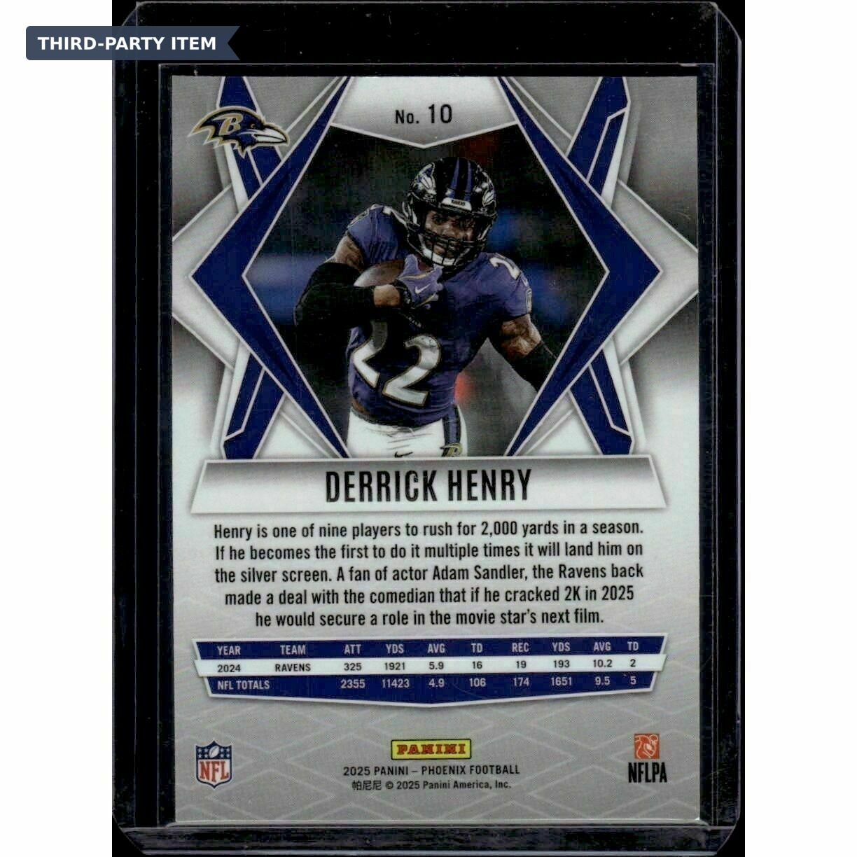 2025 Panini Phoenix Derrick Henry Trading Card