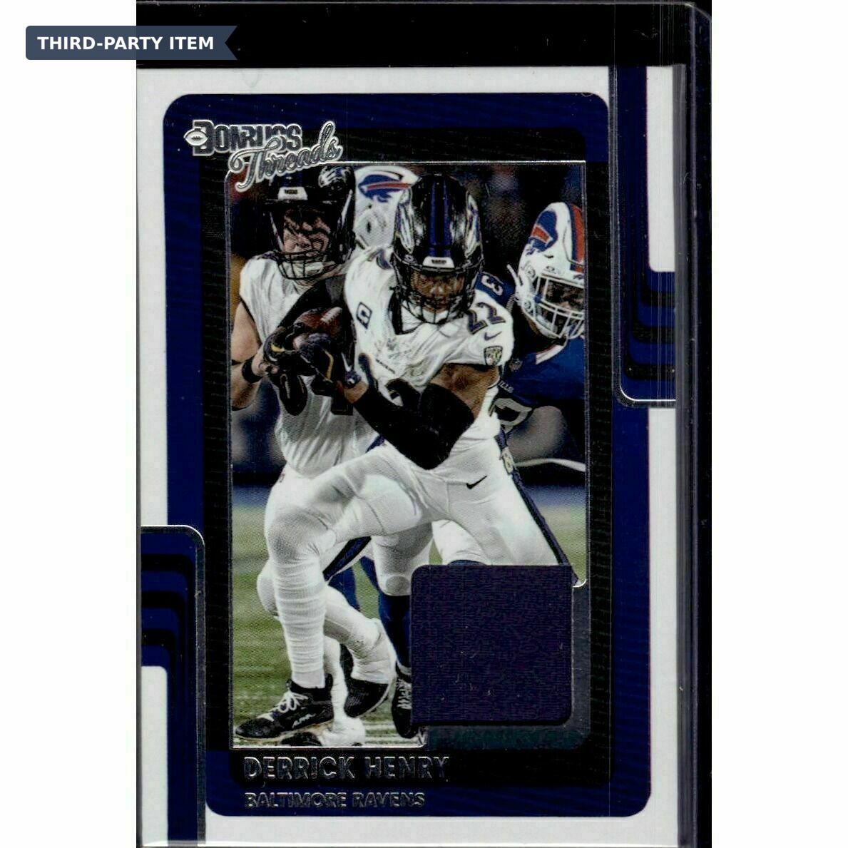 2025 Donruss Derrick Henry Donruss Threads Jersey Patch Trading Card