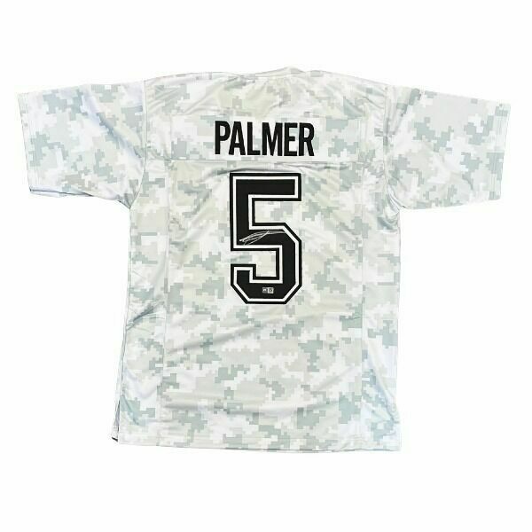 Joshua Palmer Signed Pro-Style White Camo Football Jersey