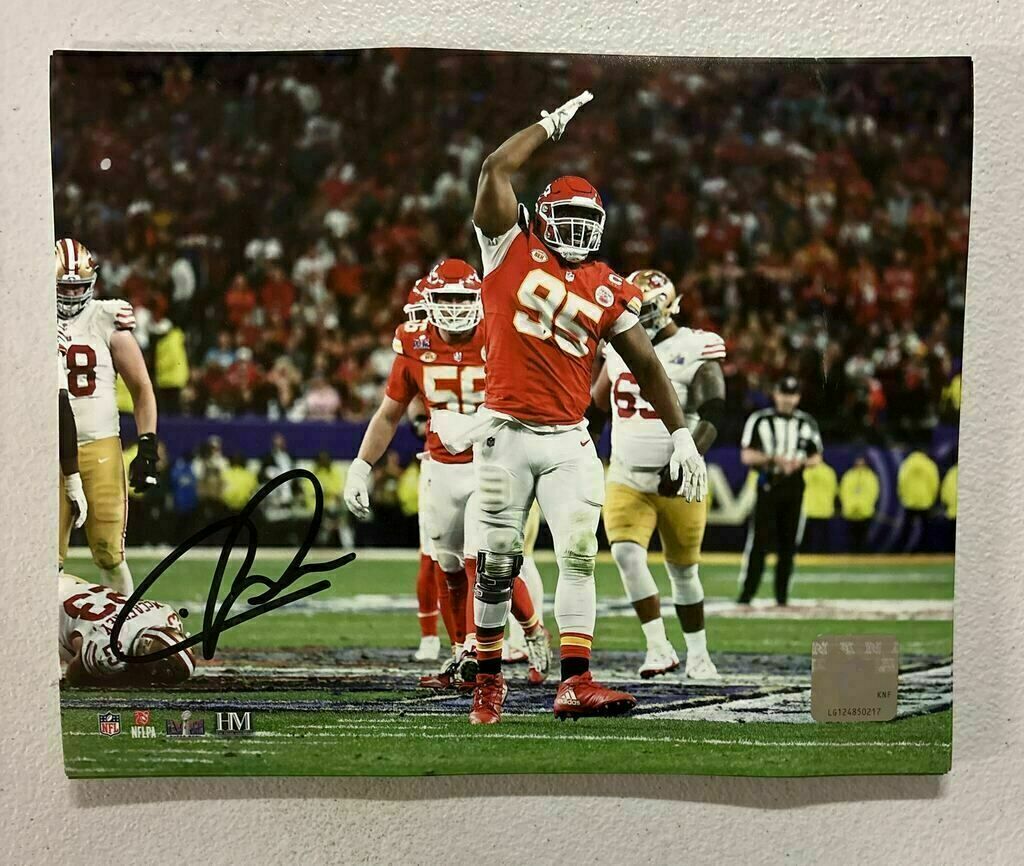 Chris Jones Signed 8x10 - Chop