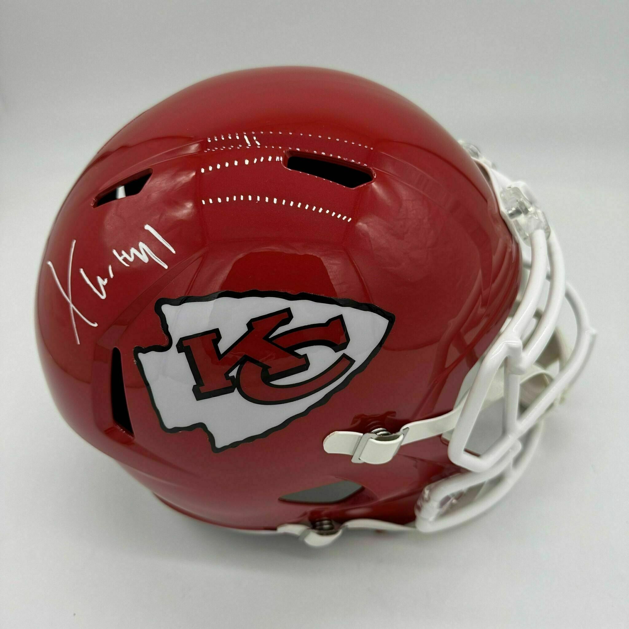 Xavier Worthy Signed Full Size Speed Rep