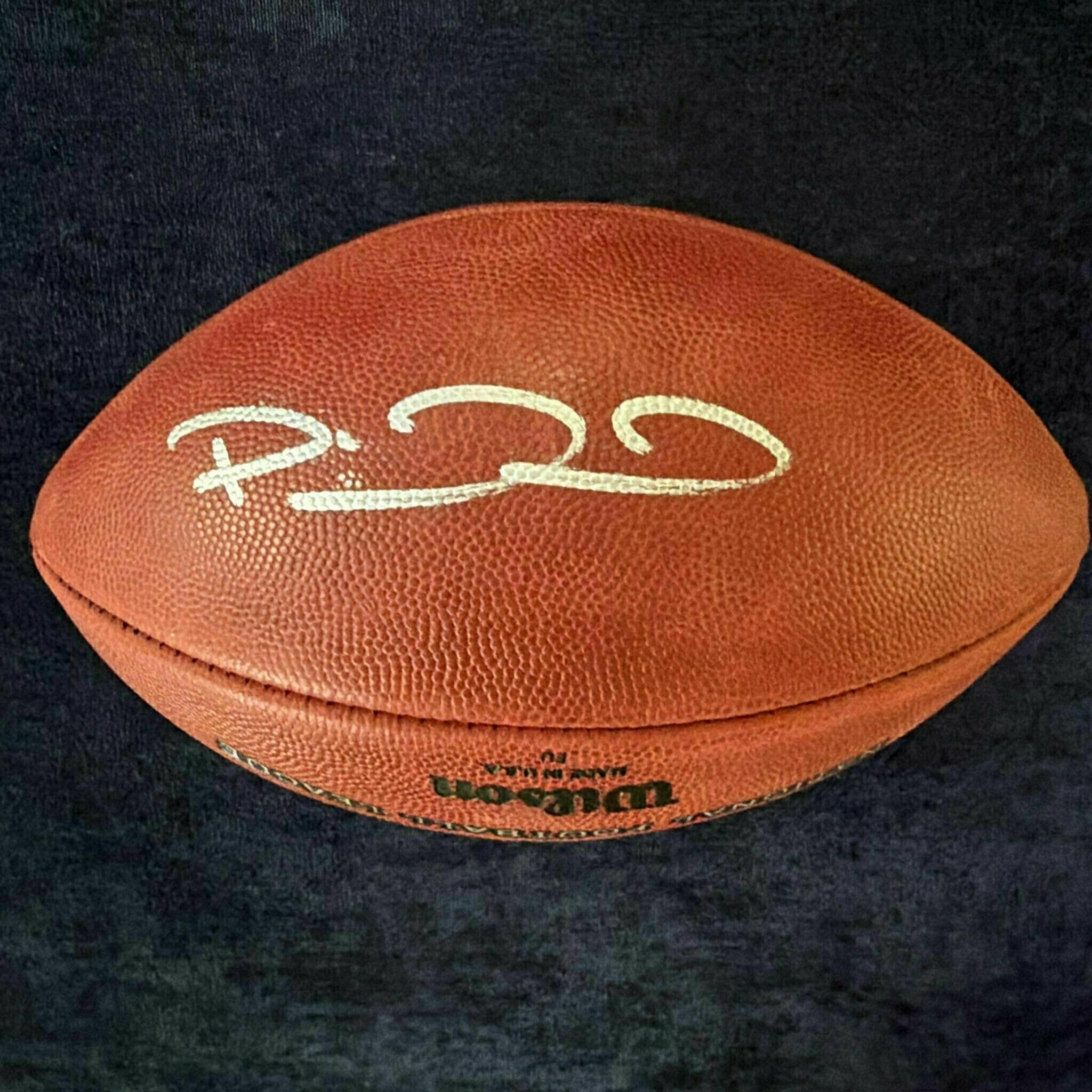 MAHOMES & KELCE signed Team-Issued Ball #369