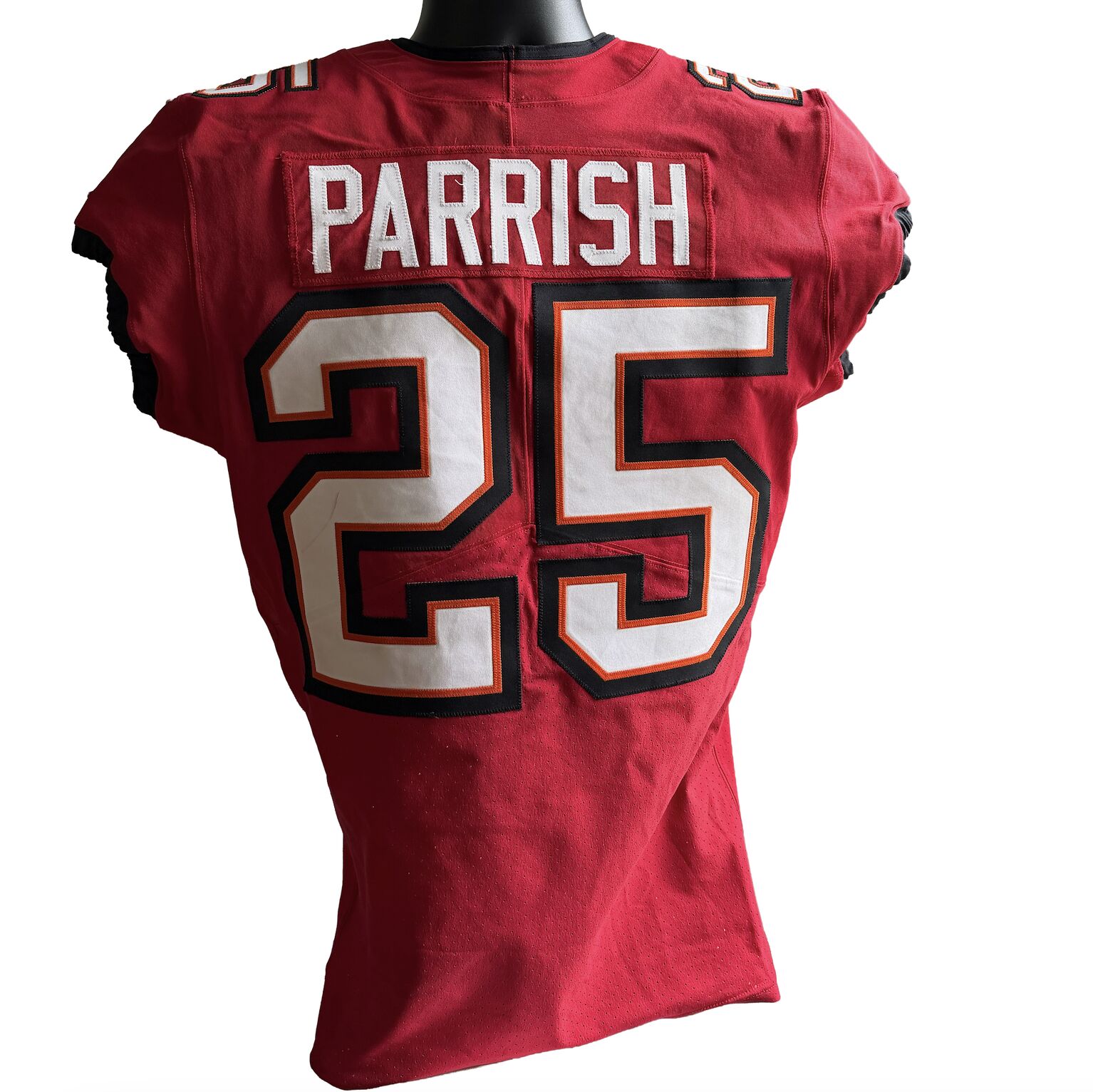 #25 Jacob Parrish Game Worn Jersey vs Cowboys