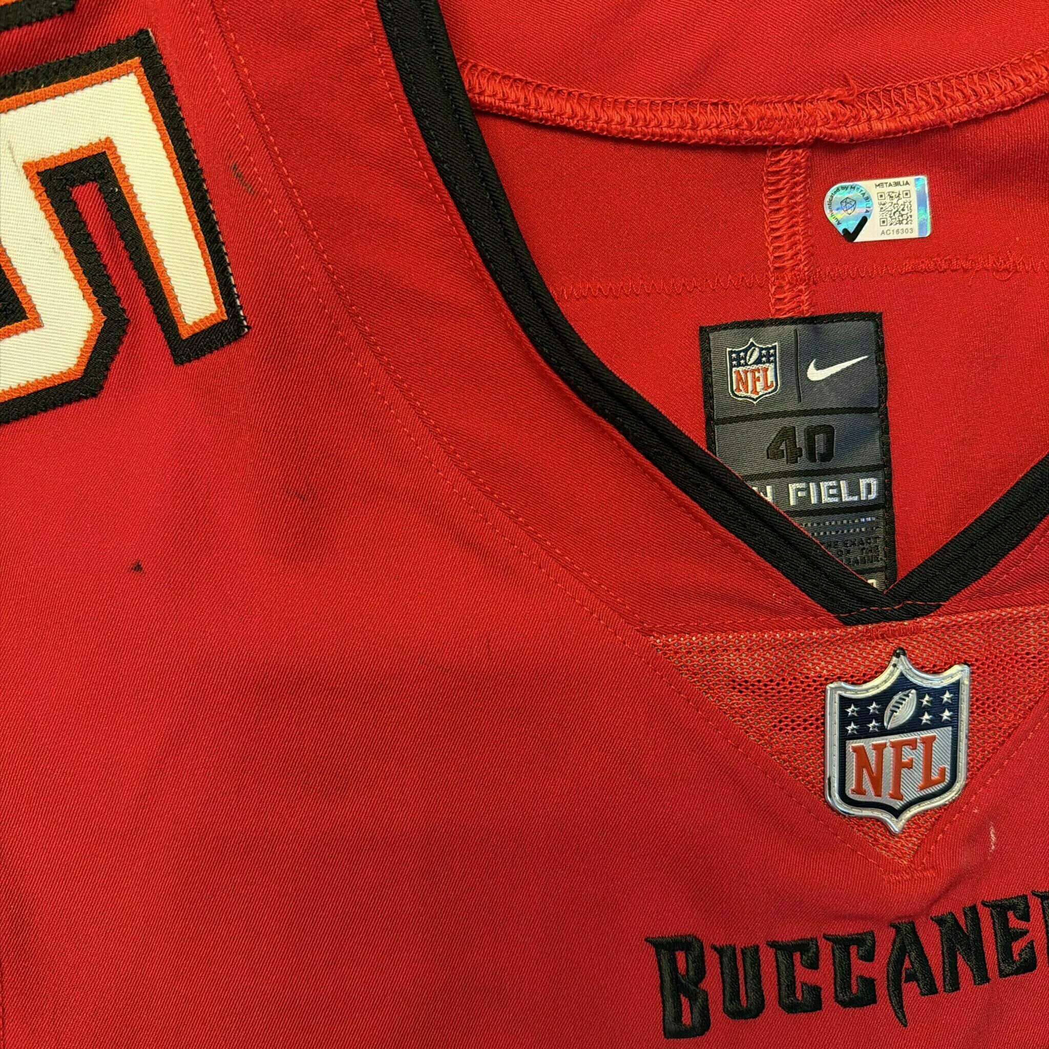 #25 Jacob Parrish Game Worn Jersey vs Cowboys
