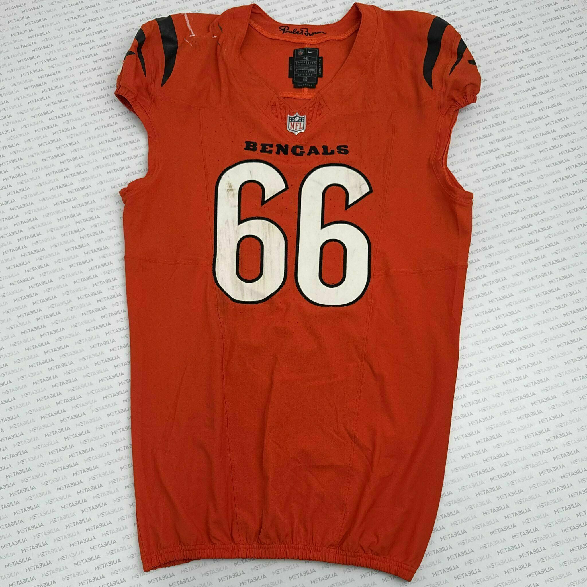 #66 Dalton Risner Game-Worn Jersey vs MIA