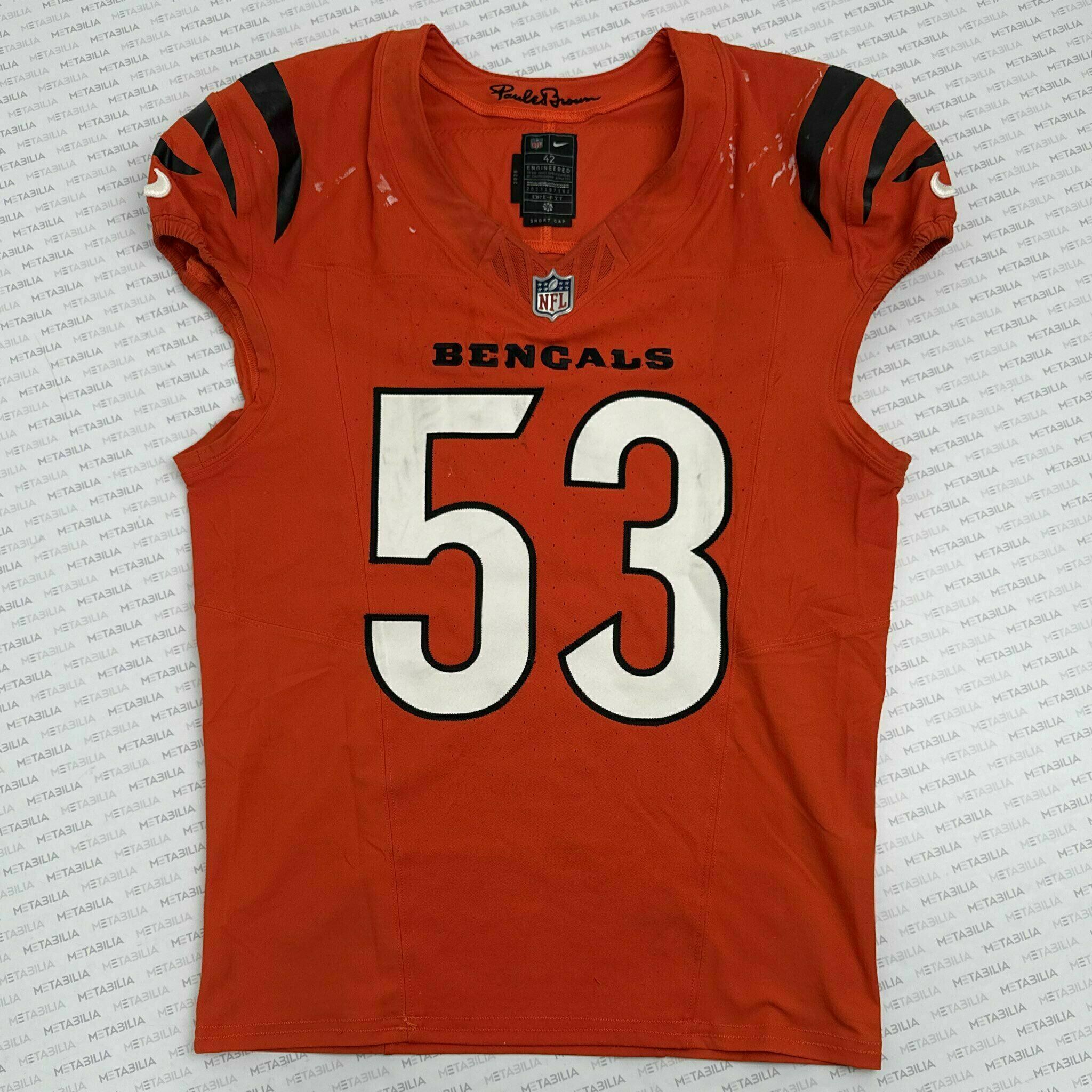 #53 Boye Mafe Game-Worn Jersey vs MIA