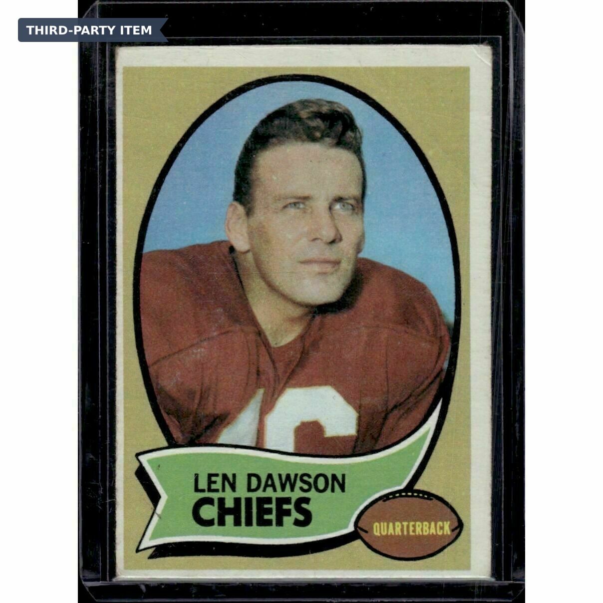 1970 Topps Len Dawson Trading Card