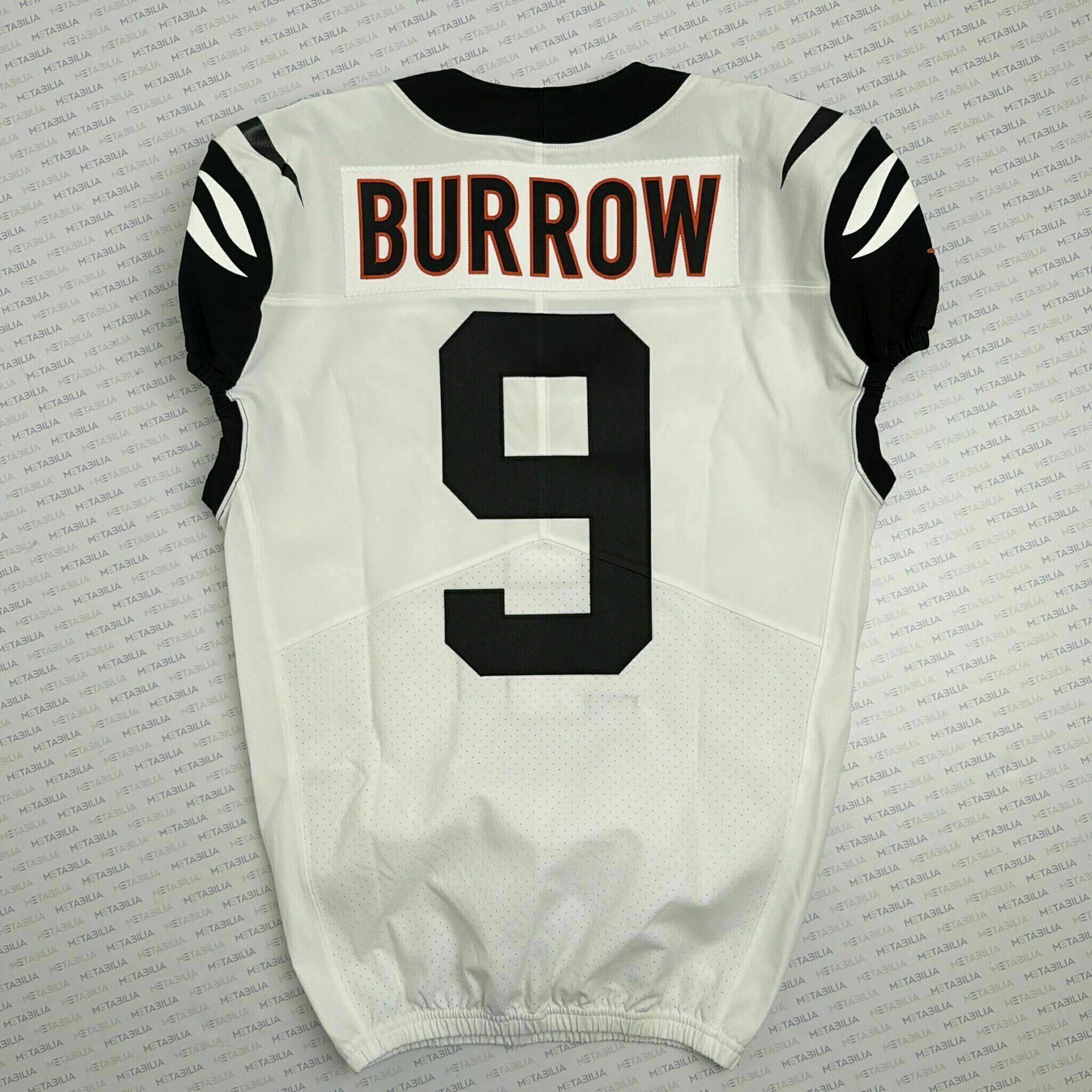 #9 Joe Burrow Team-Issued Jersey, alt white