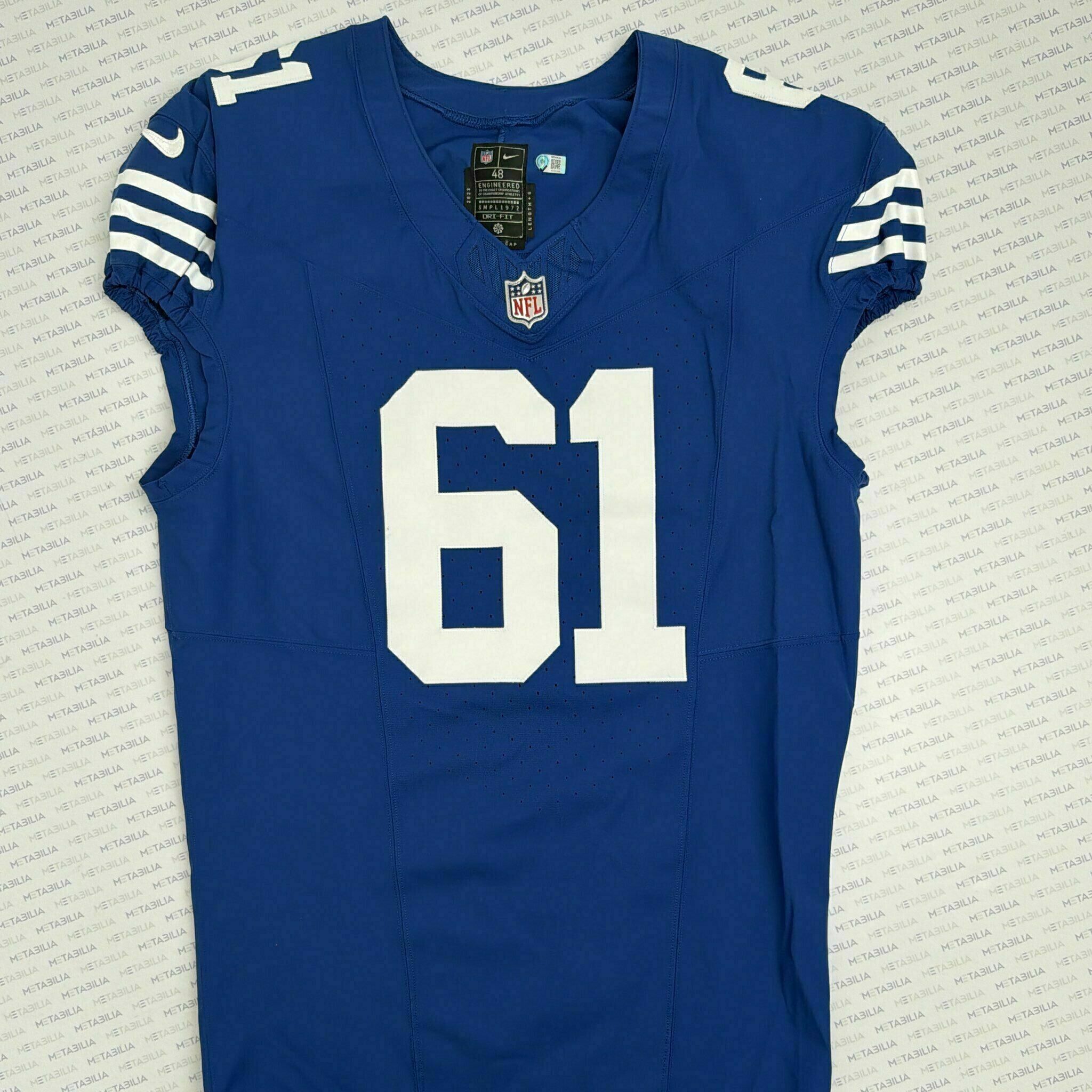 #61 Colts Team-Issued Jersey